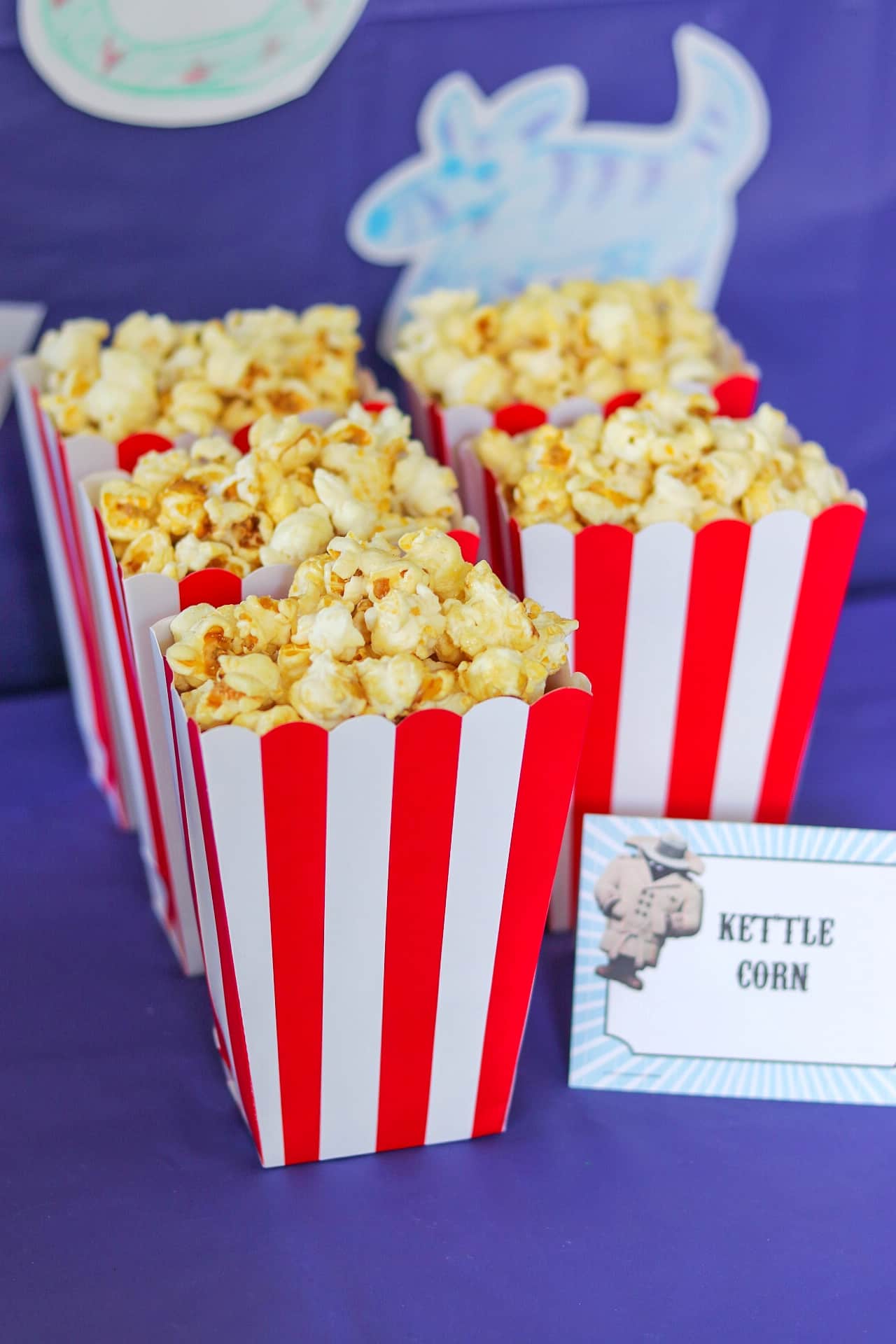 Food Ideas for an IF movie watch party: kettle corn