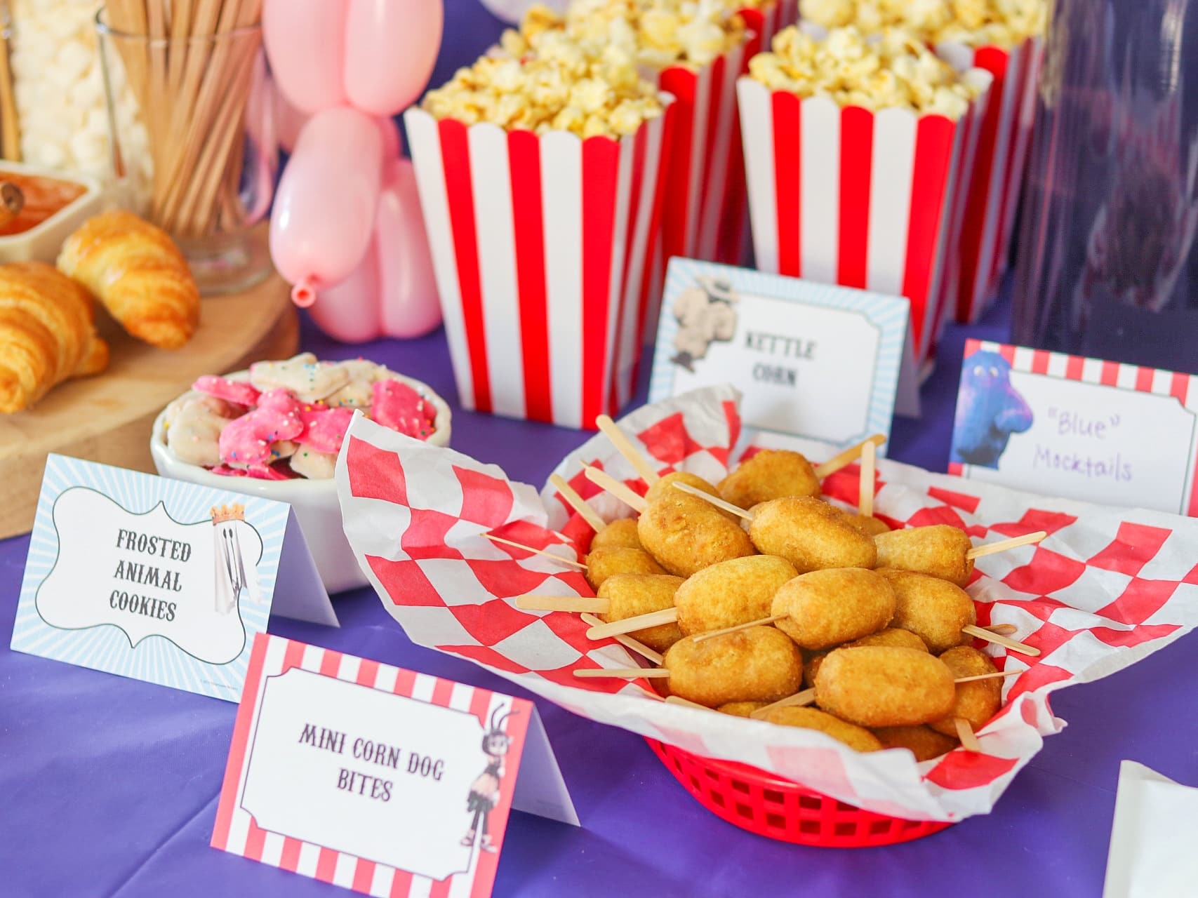 Food Ideas for an IF movie party or carnival themed party