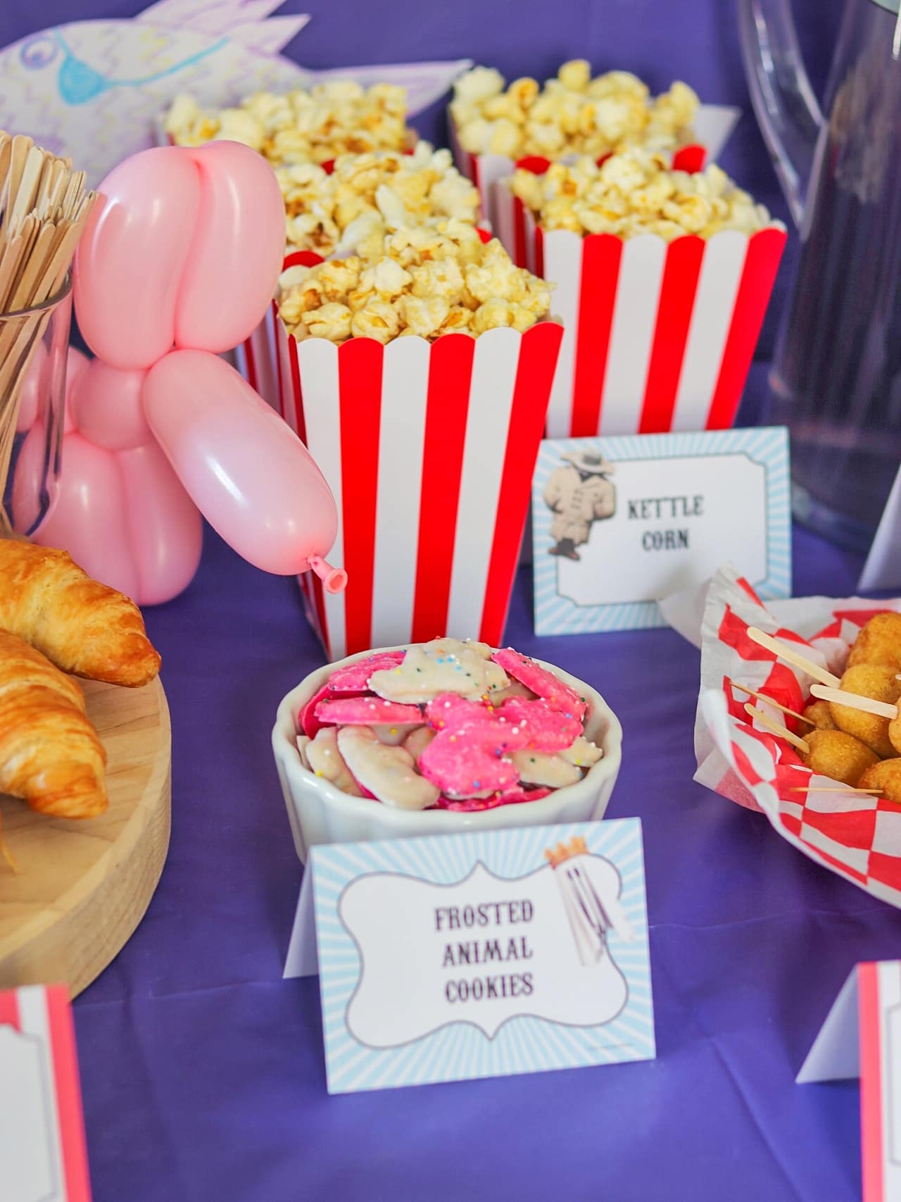 Food Ideas for a carnival themed party or an IF movie party