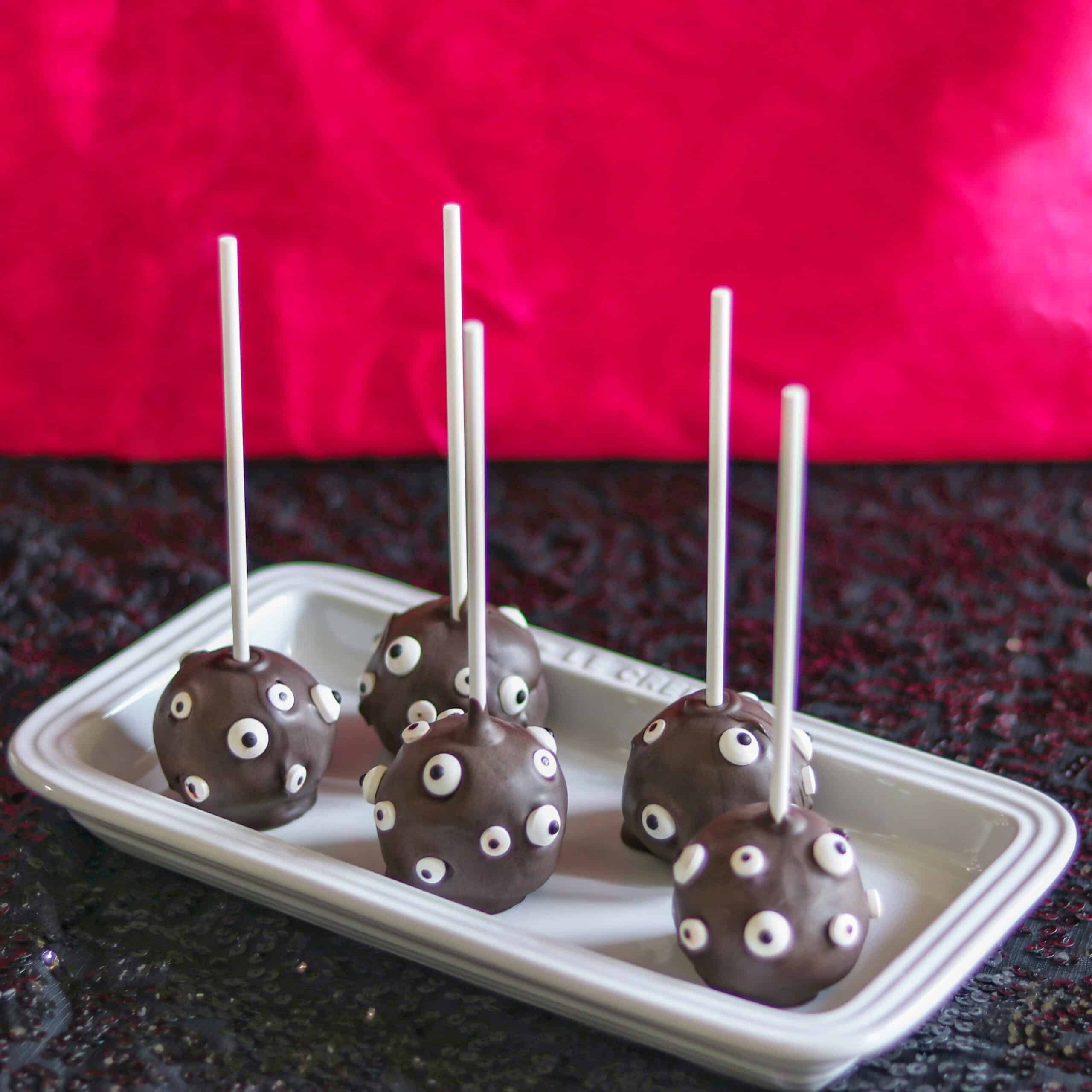 Monster High recipes: Draculaura's cake pops