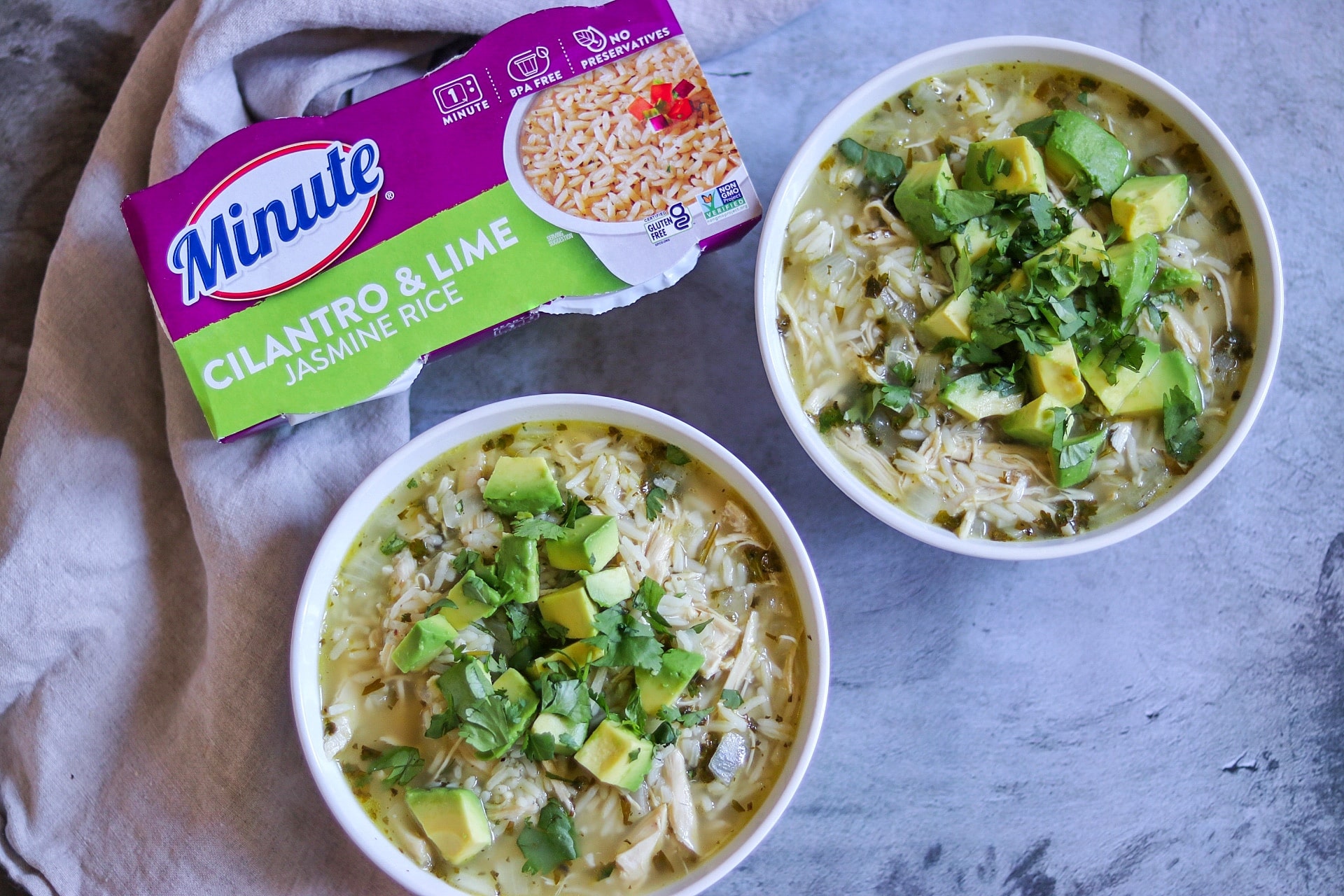 cilantro chicken soup