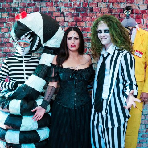 Family Beetlejuice Movie Halloween Costumes