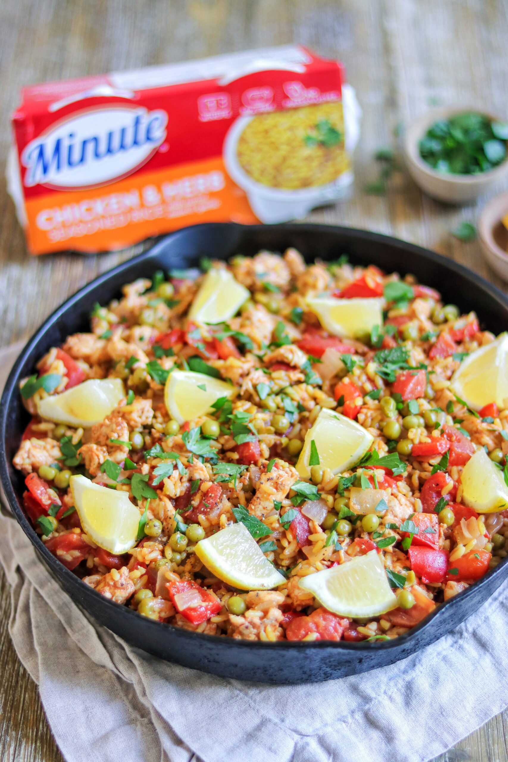 simple chicken paella recipe