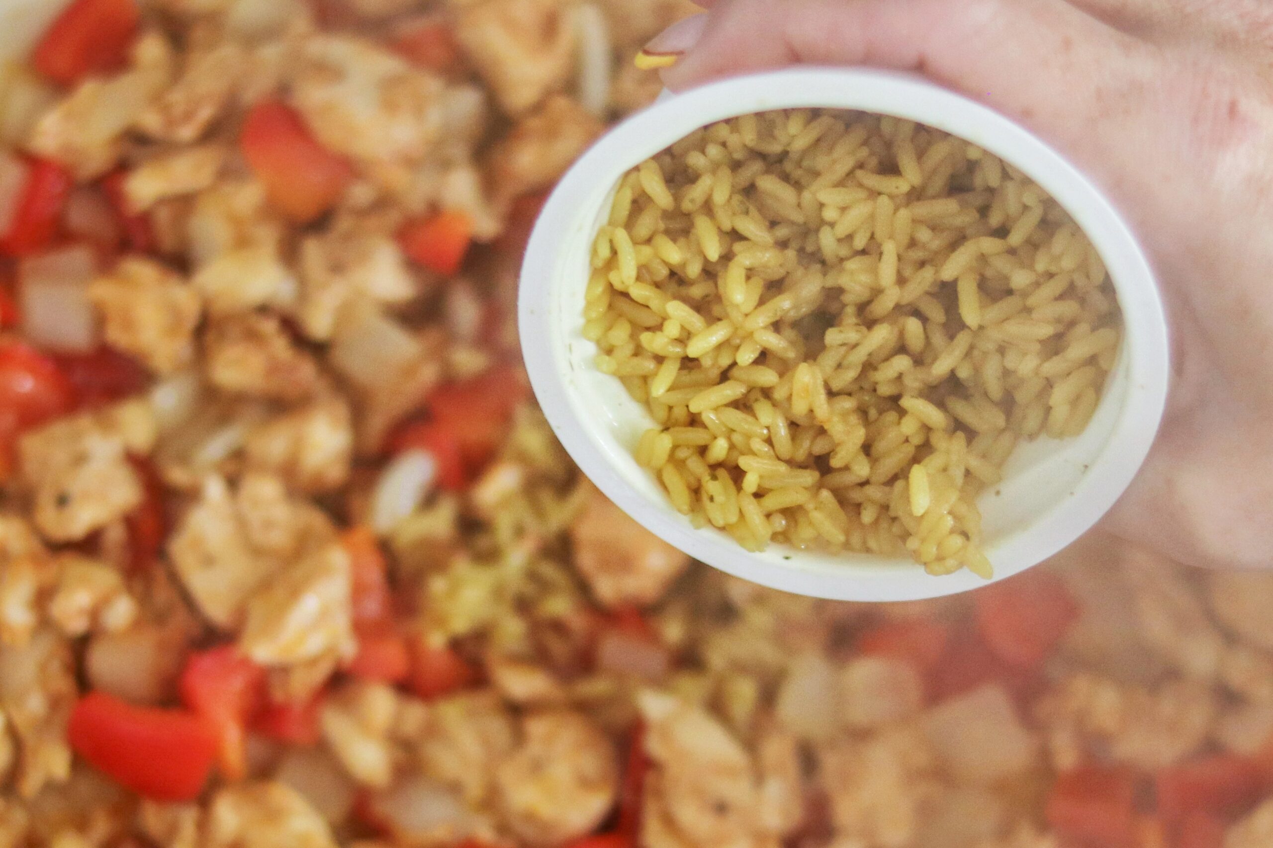 chicken paella with Minute Rice
