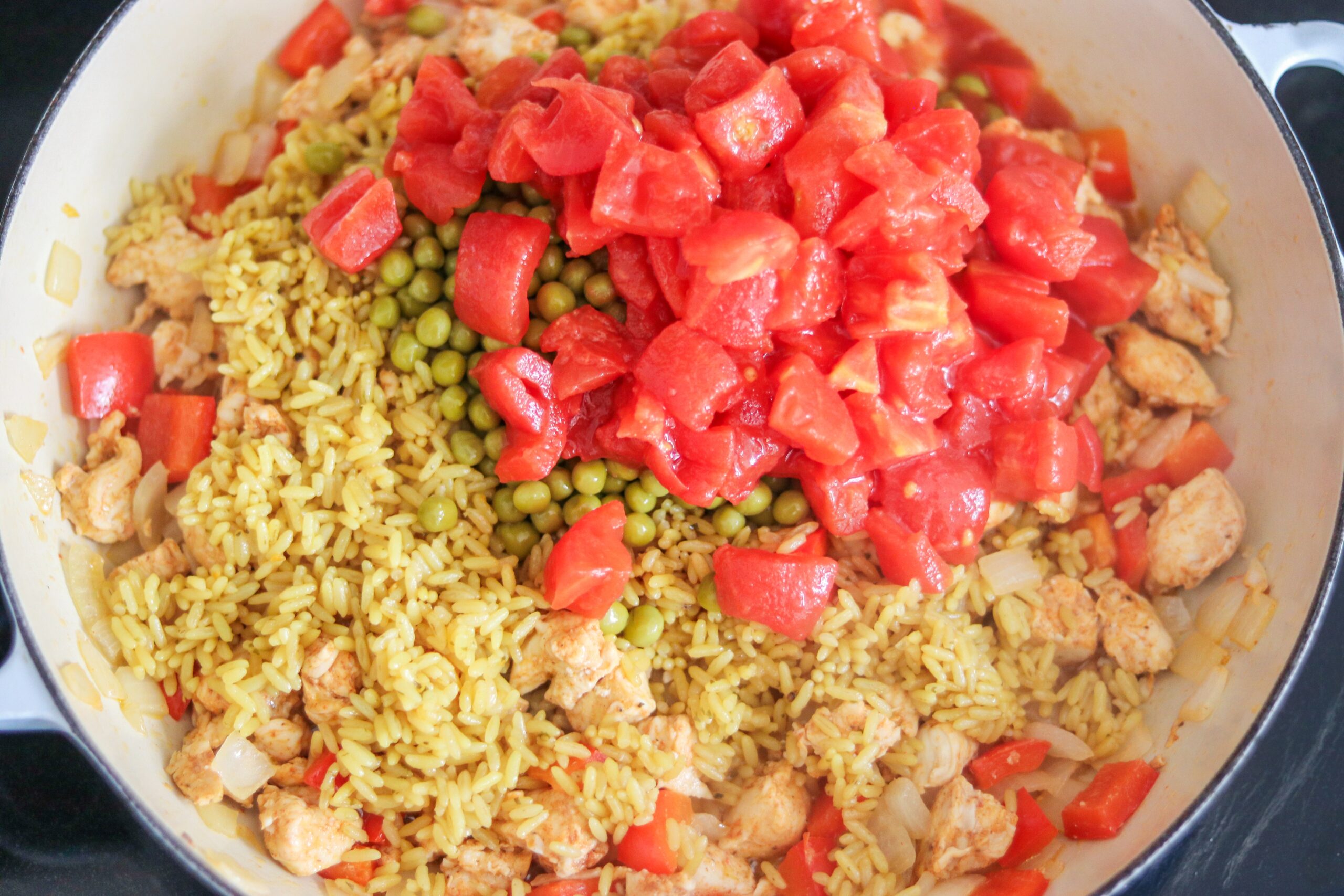 chicken paella with Minute Rice