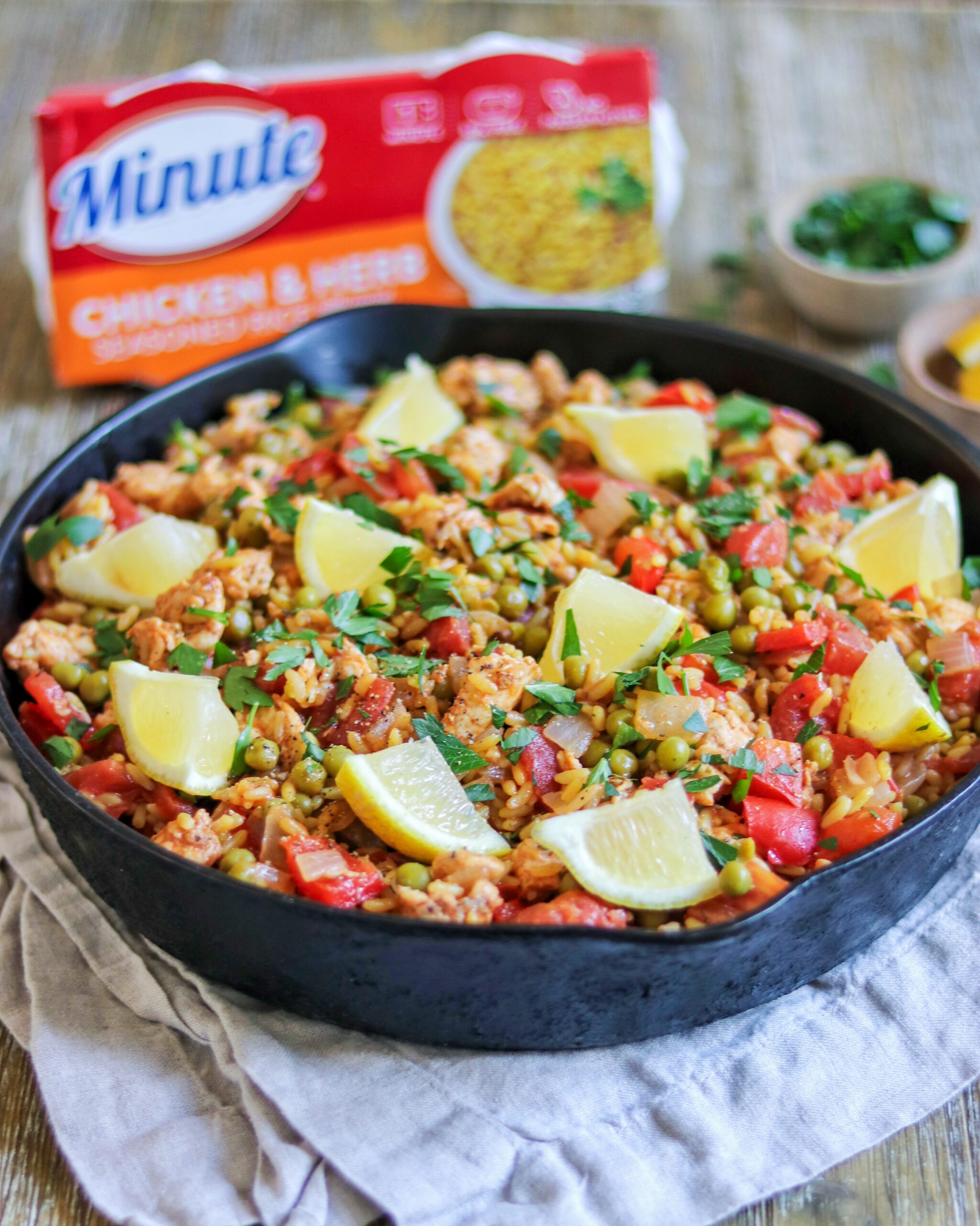 easy chicken paella recipe