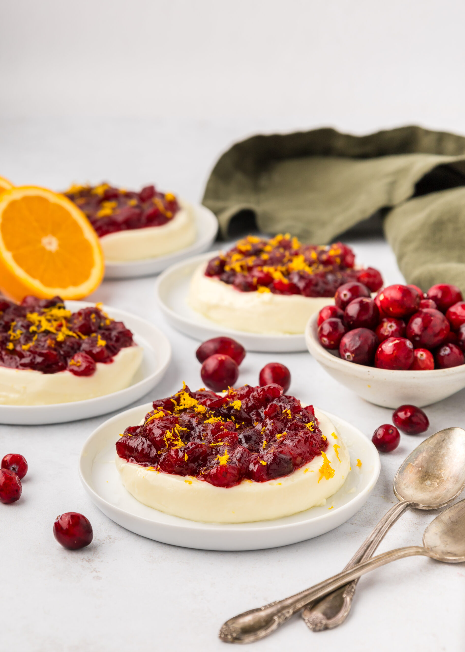 cranberry orange panna cotta recipe