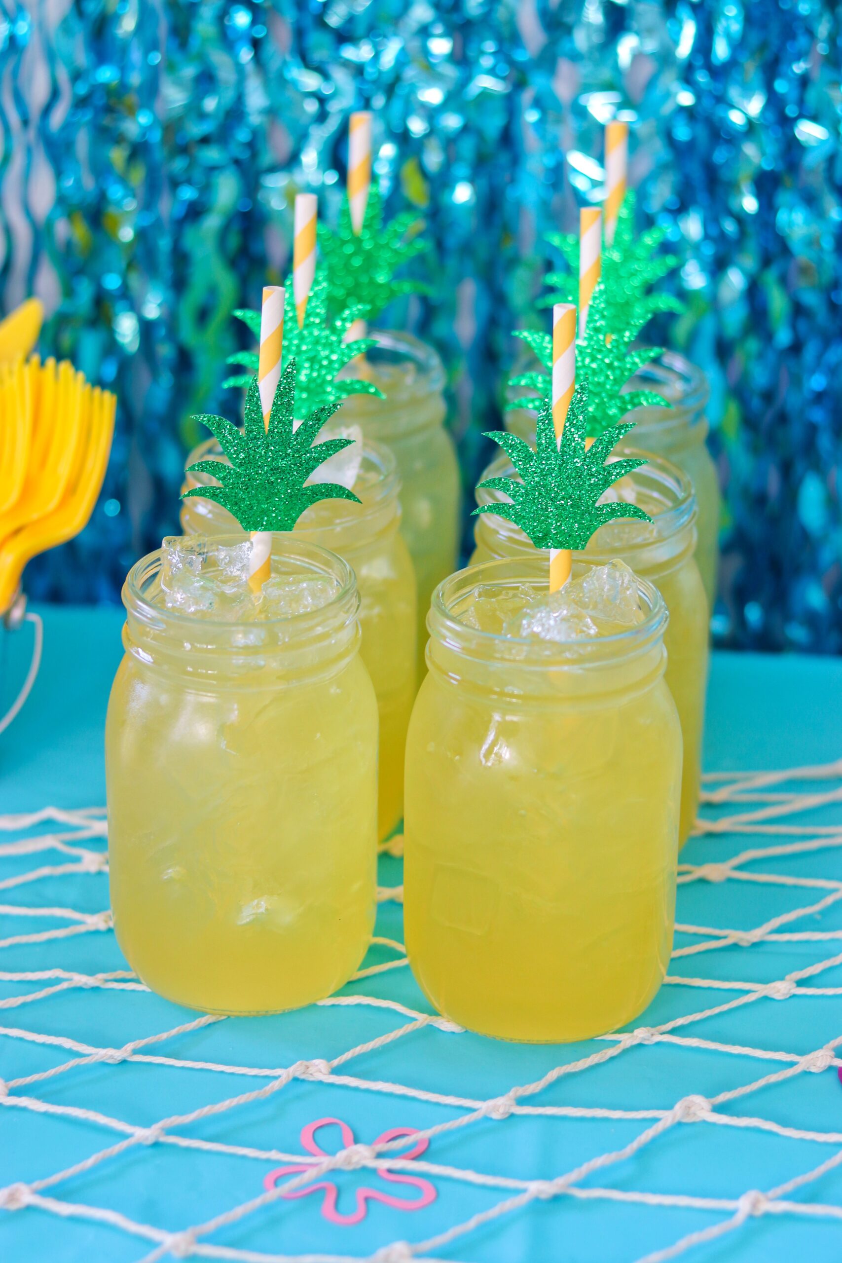 food ideas for a SpongeBob birthday party: Pineapple Punch
