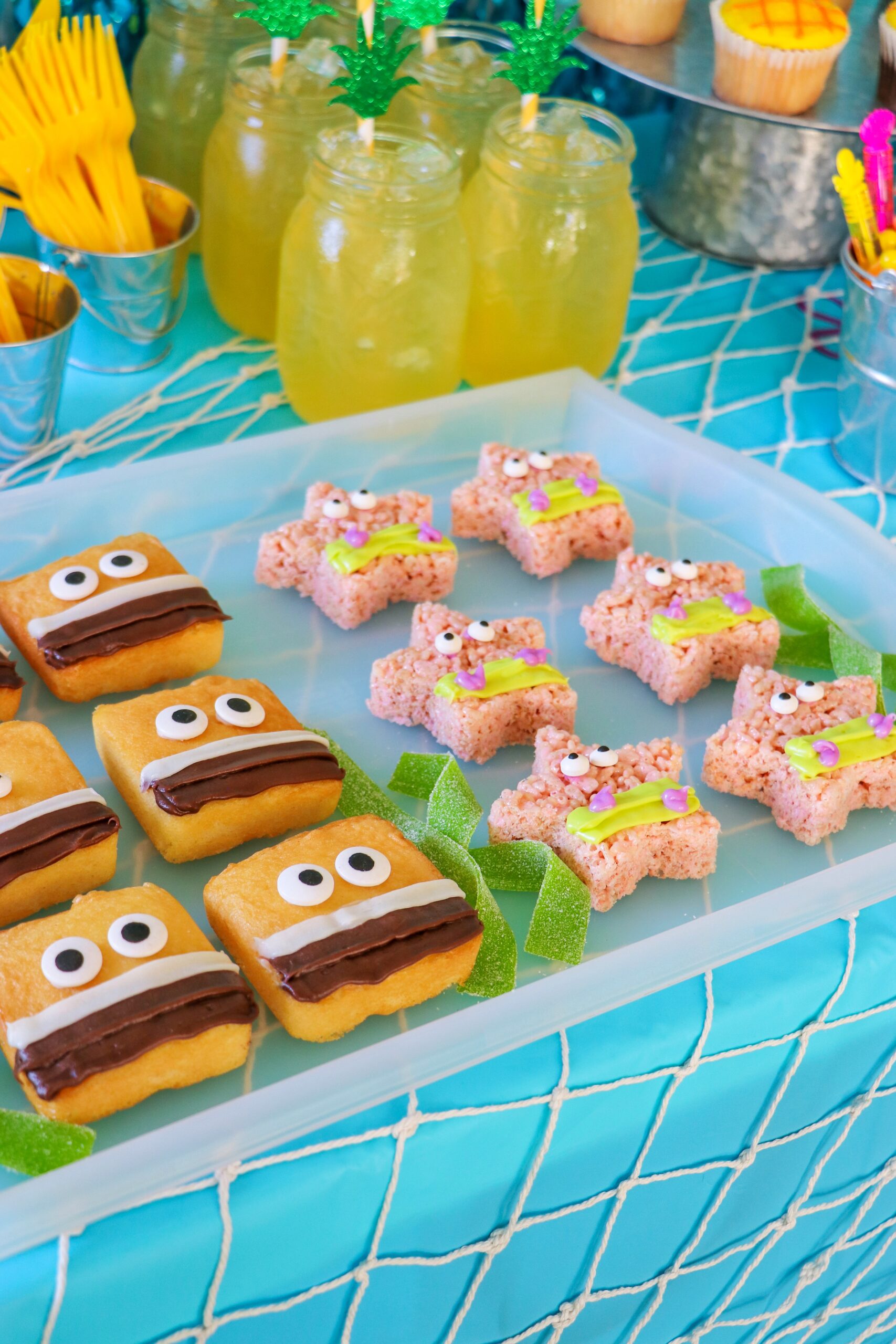 SpongeBob party food ideas