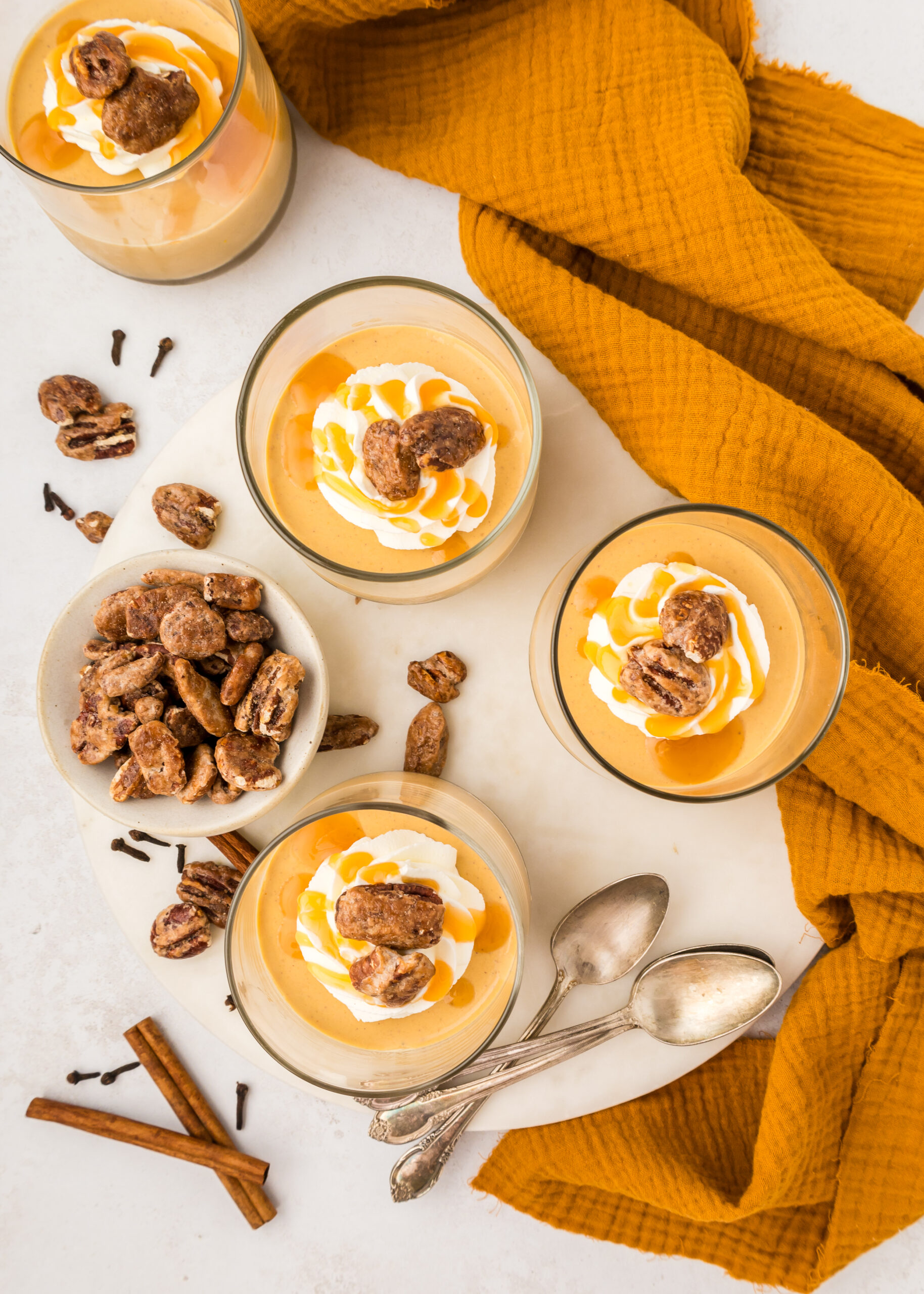 Pumpkin Spice Panna Cotta recipe