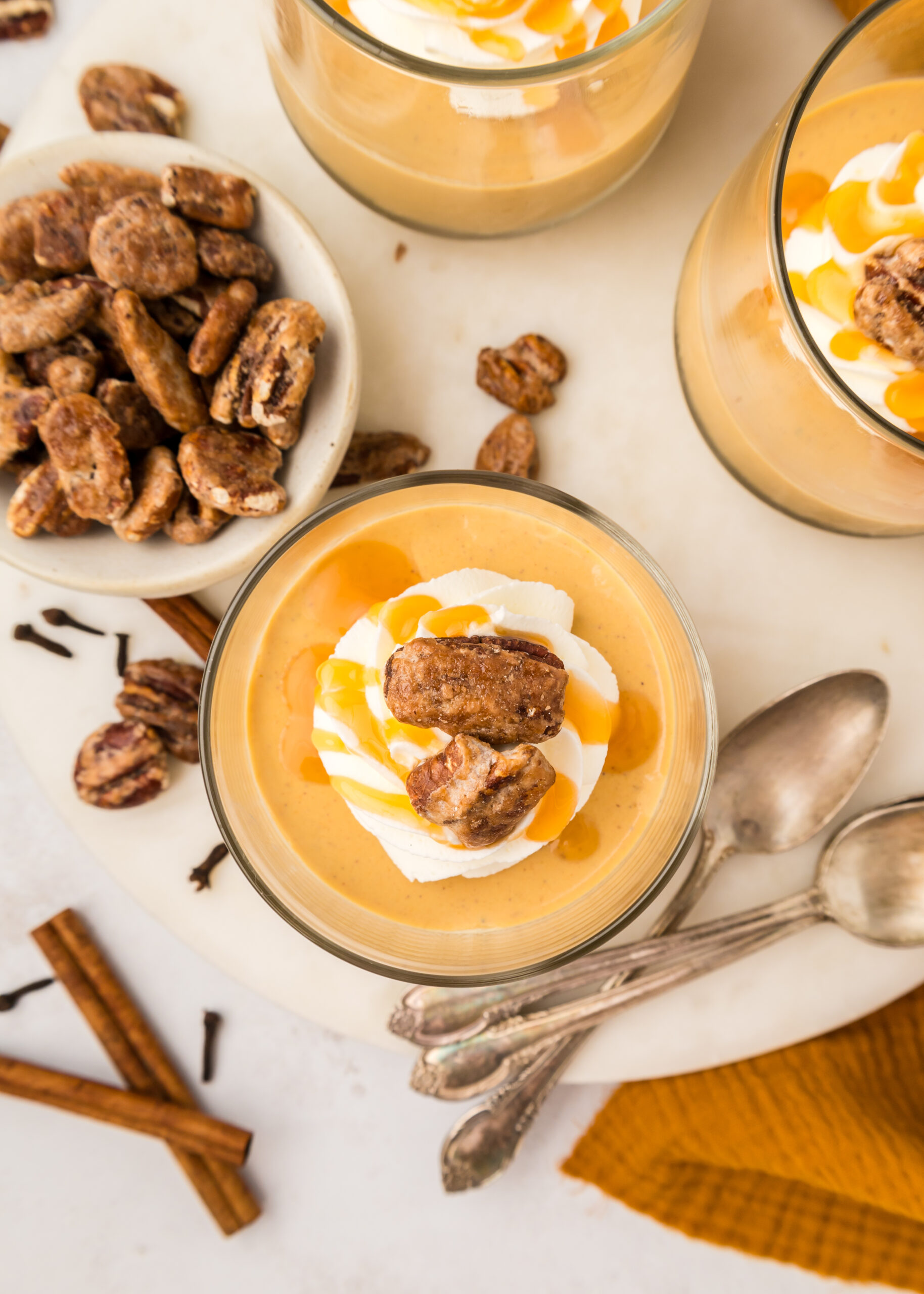 Pumpkin Spice Panna Cotta recipe