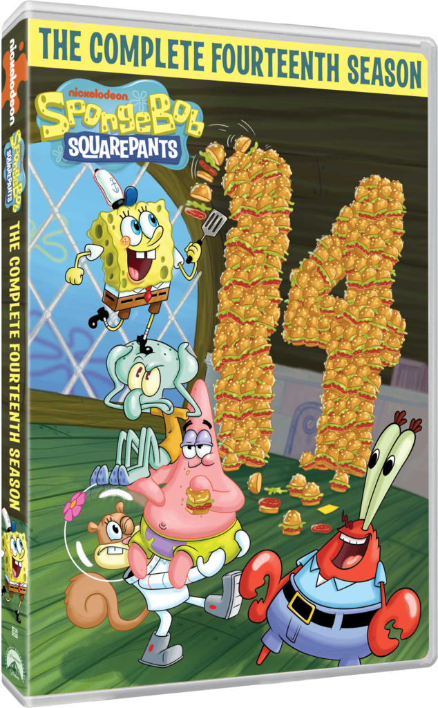 SpongeBob SquarePants: The Complete Fourteenth Season – Now available on DVD