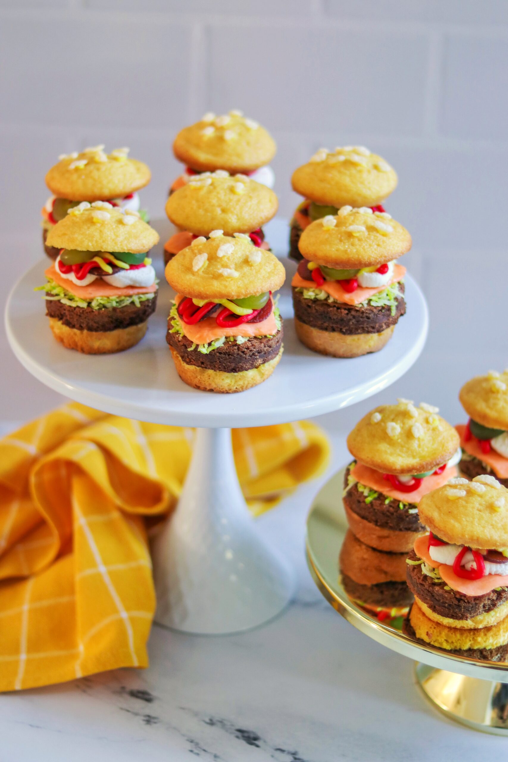 Krabby Patty Cupcakes (ideas for a SpongeBob birthday party)