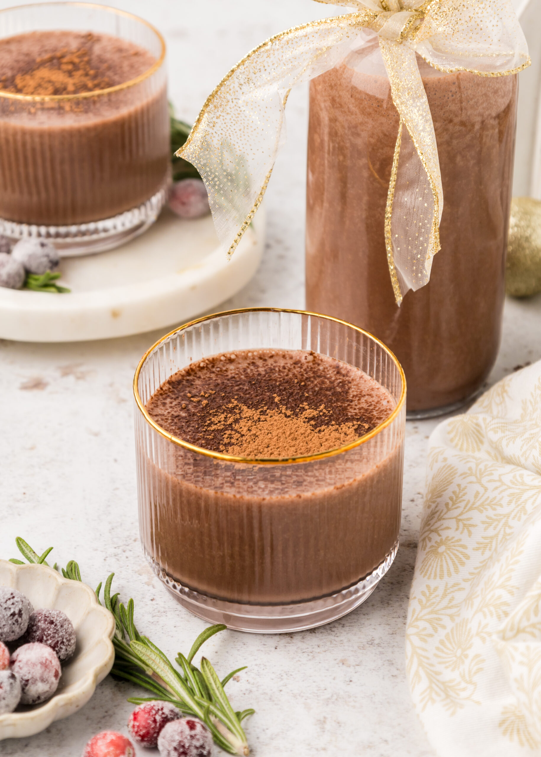 Chocolate Coquito recipe
