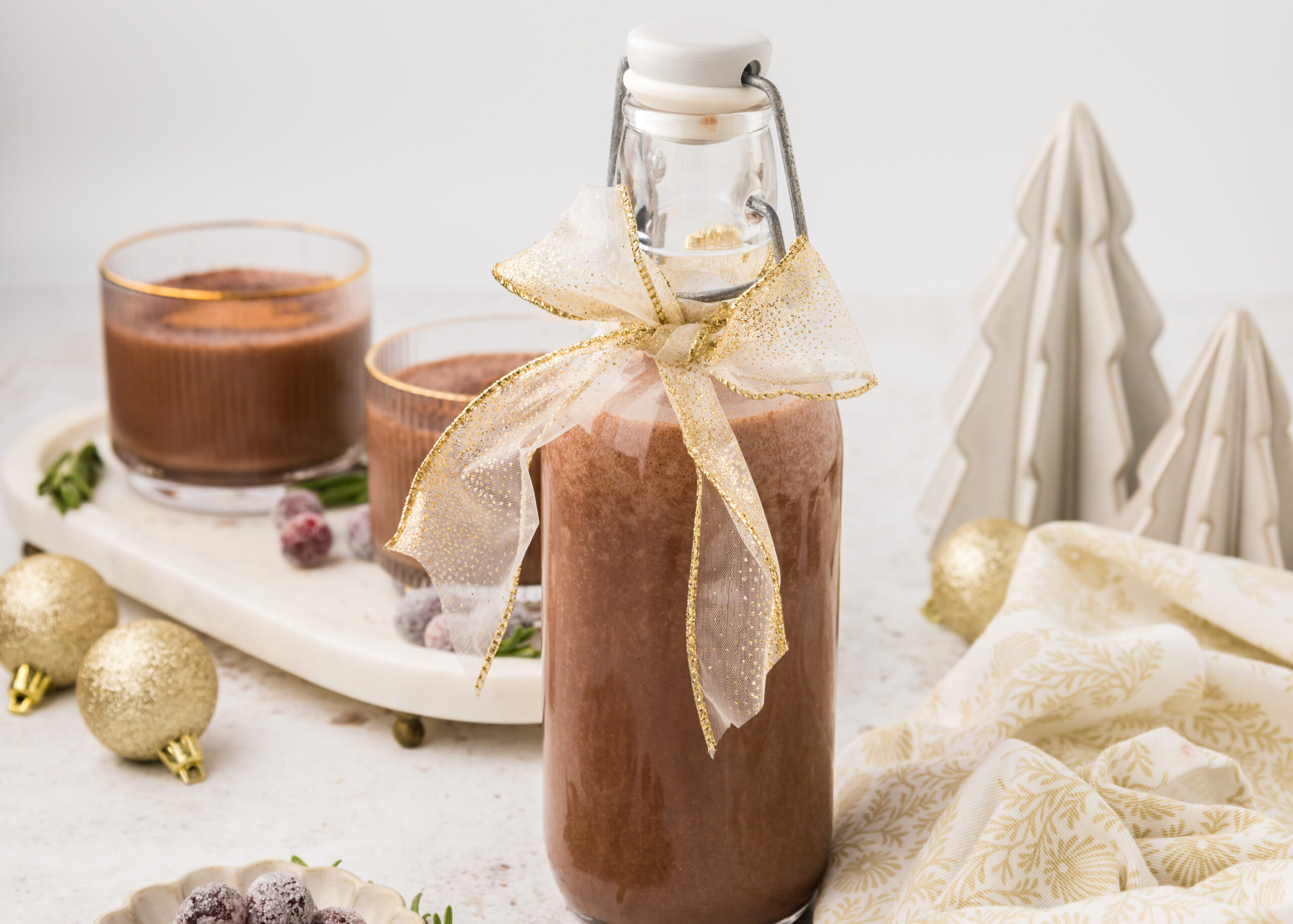 coquito de chocolate (Chocolate Coquito recipe)