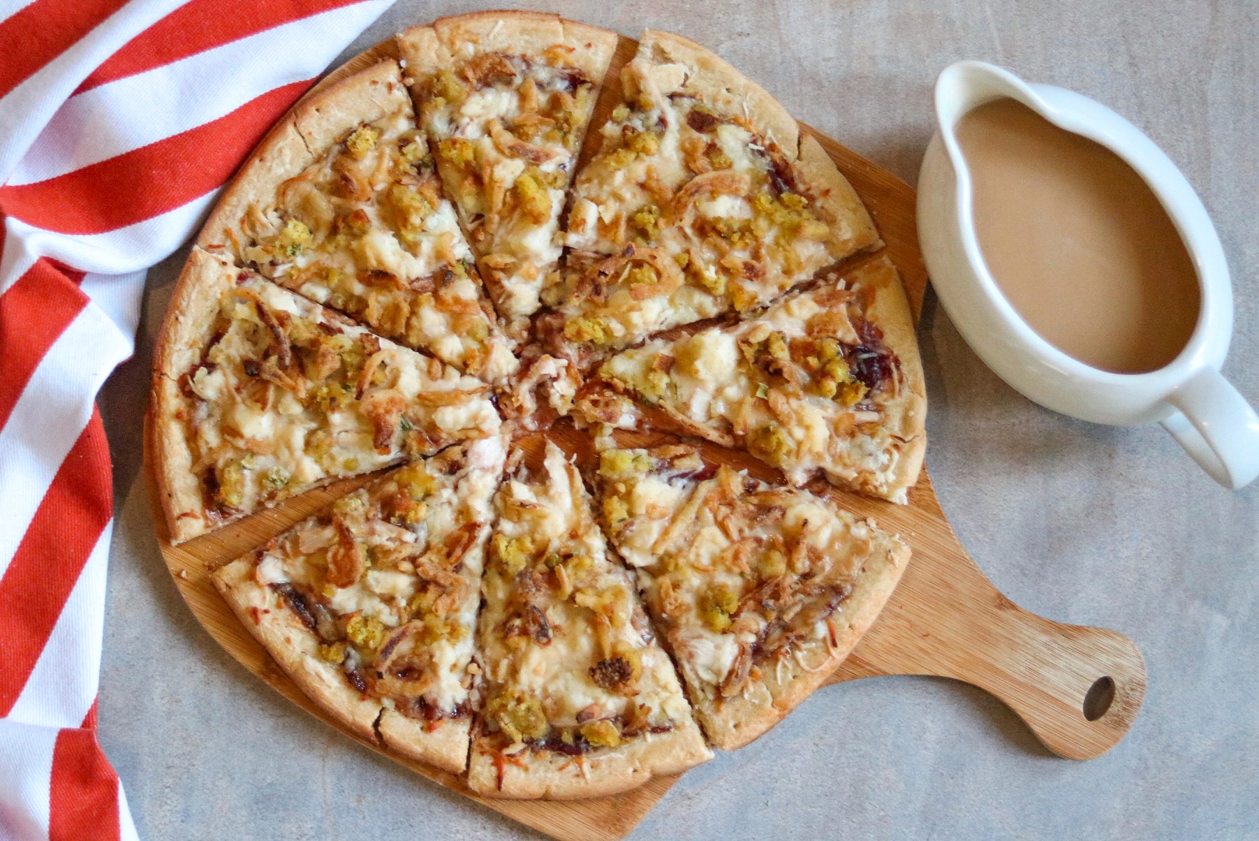 leftover Thanksgiving pizza recipe