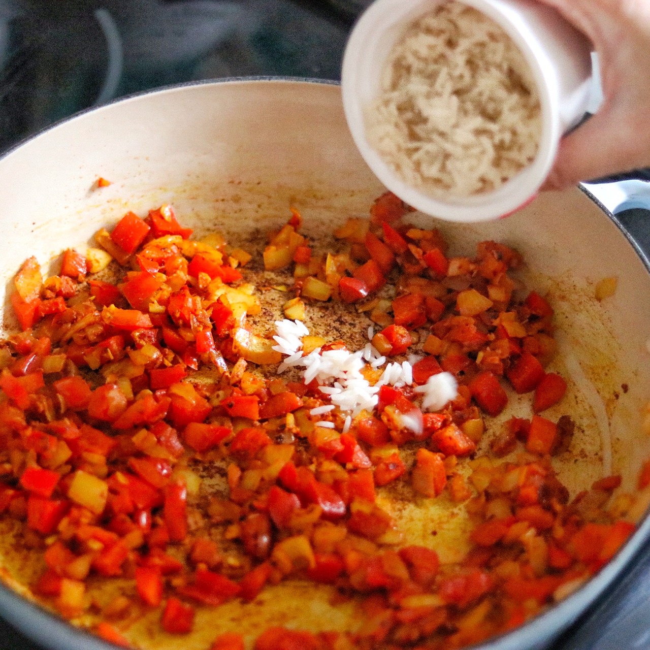 how to make easy spicy rice