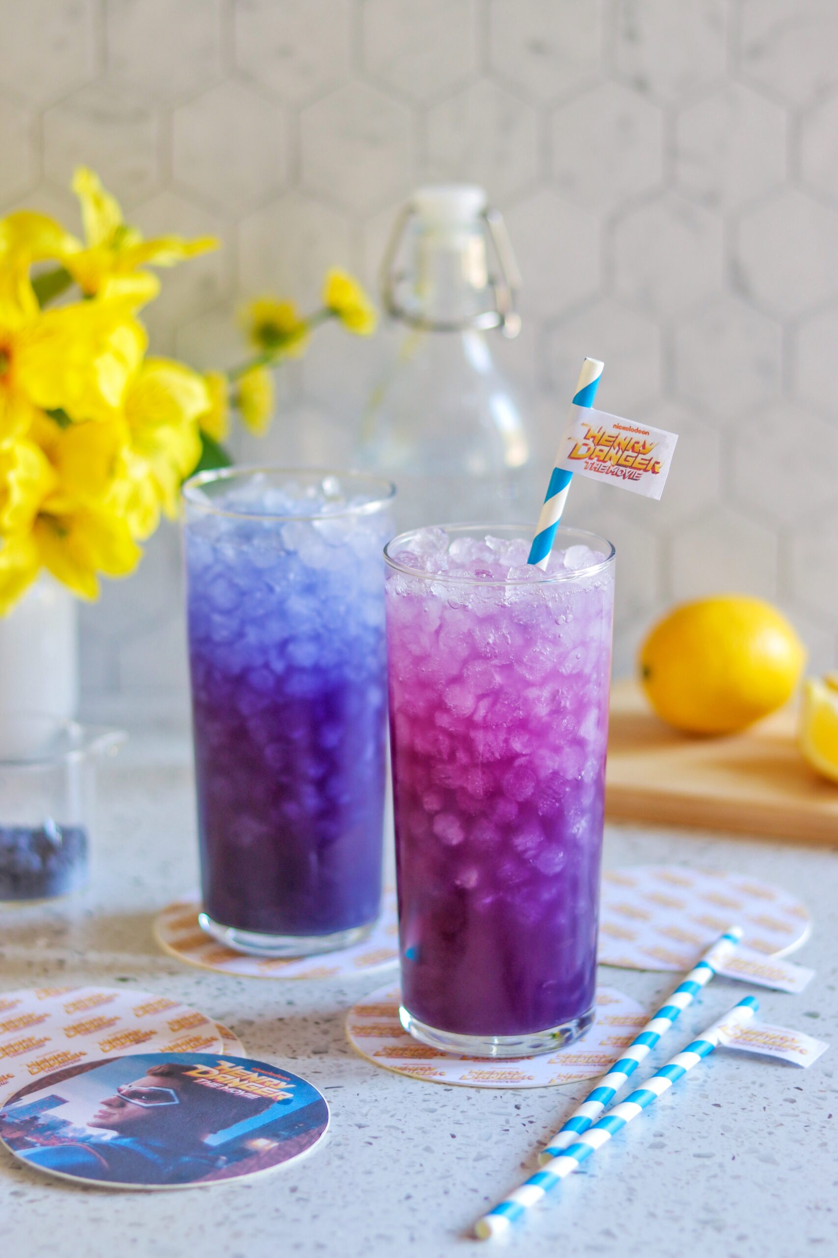 butterfly pea flower drinks