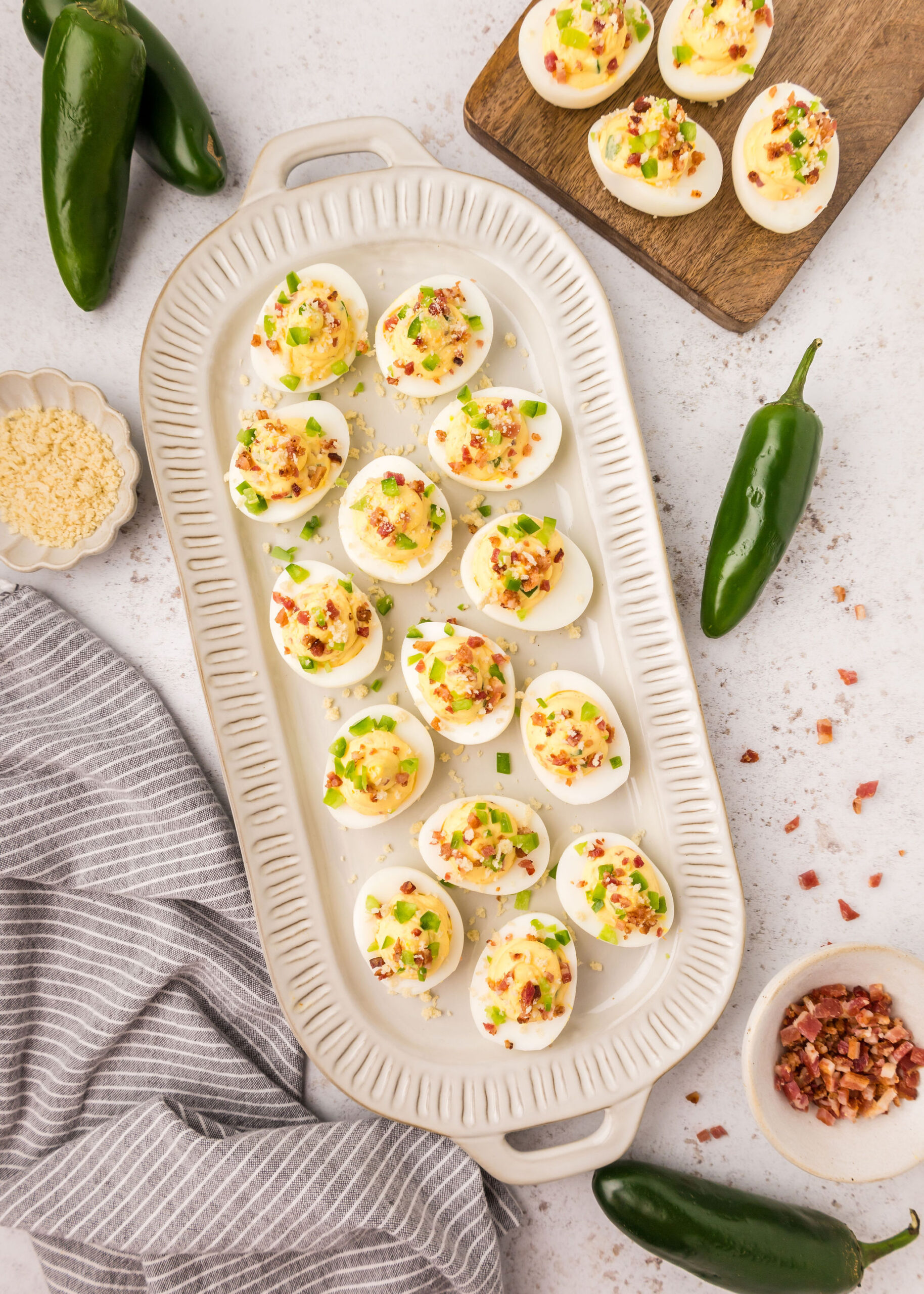 Jalapeno Popper Deviled Eggs recipe (jalapeno deviled eggs)