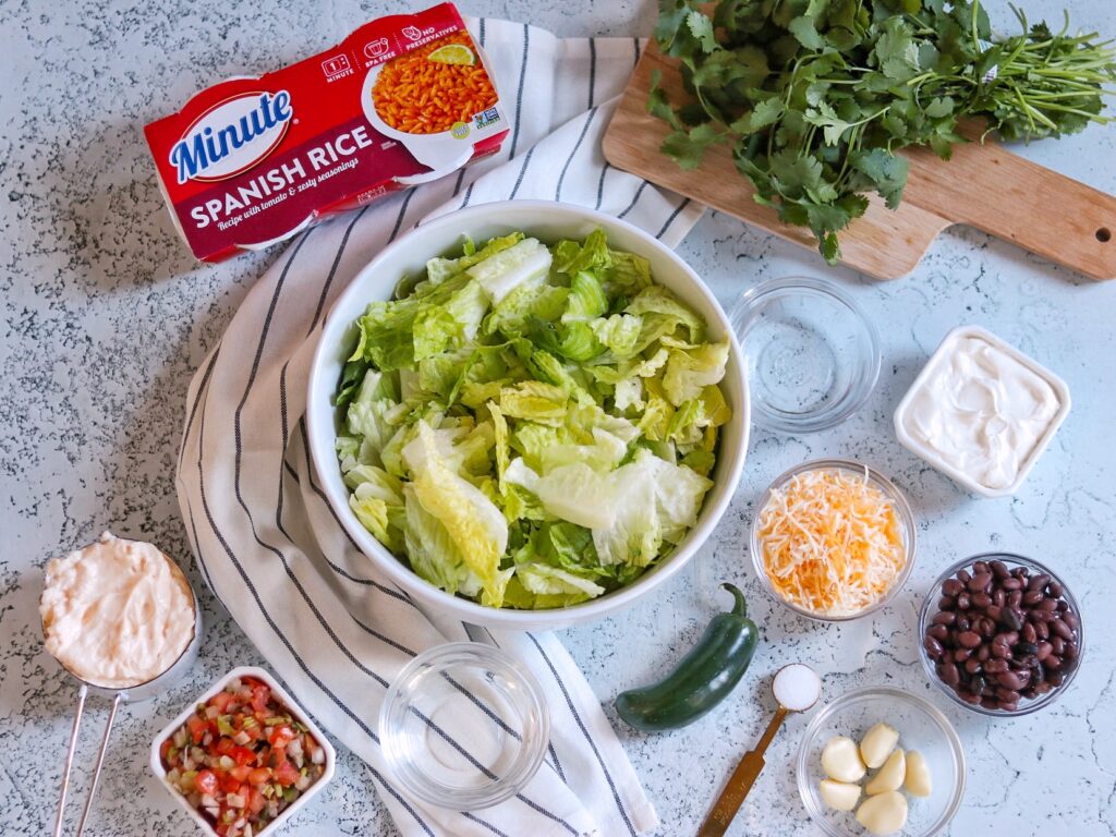 taco salad with rice recipe