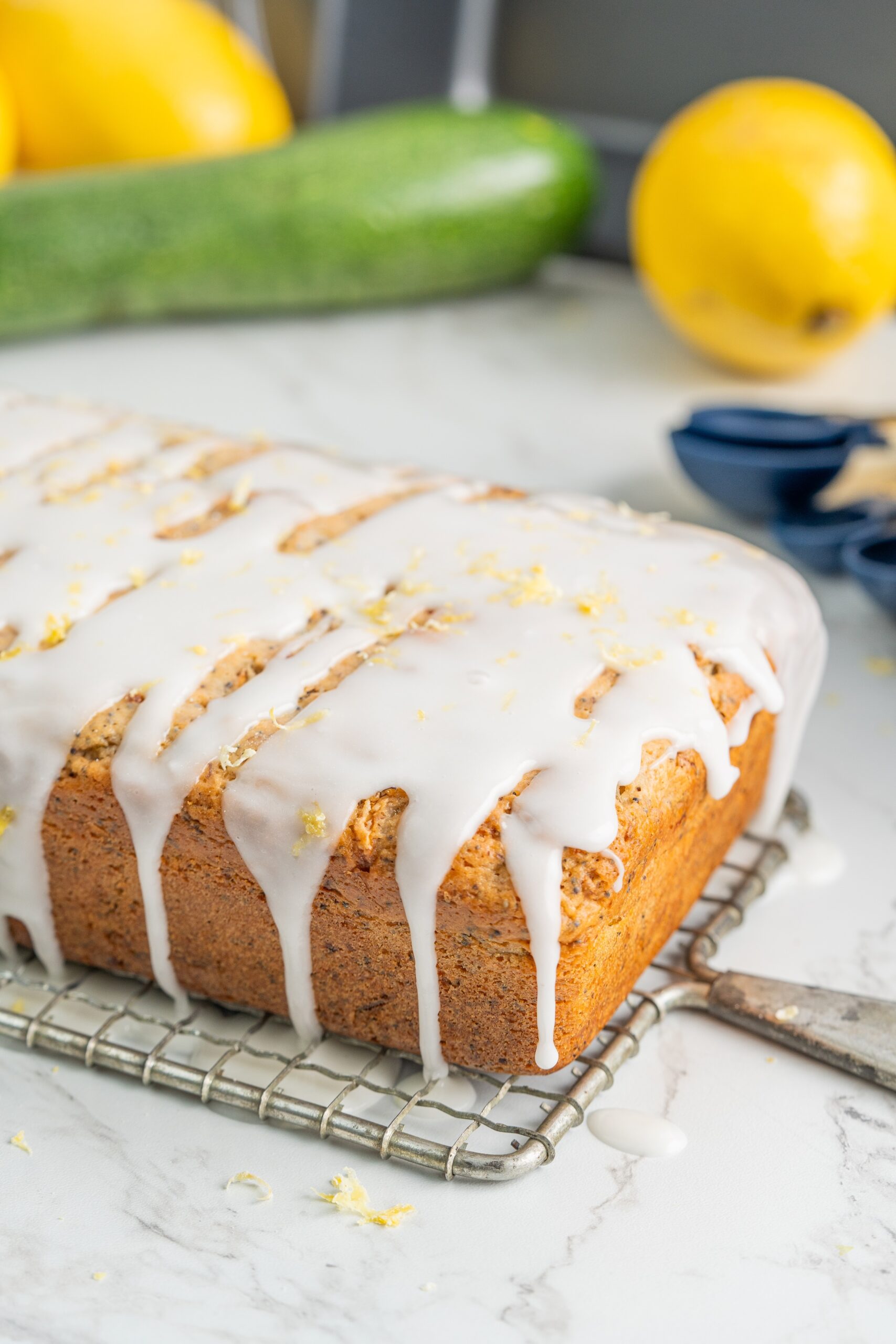 vegan lemon poppy seed bread