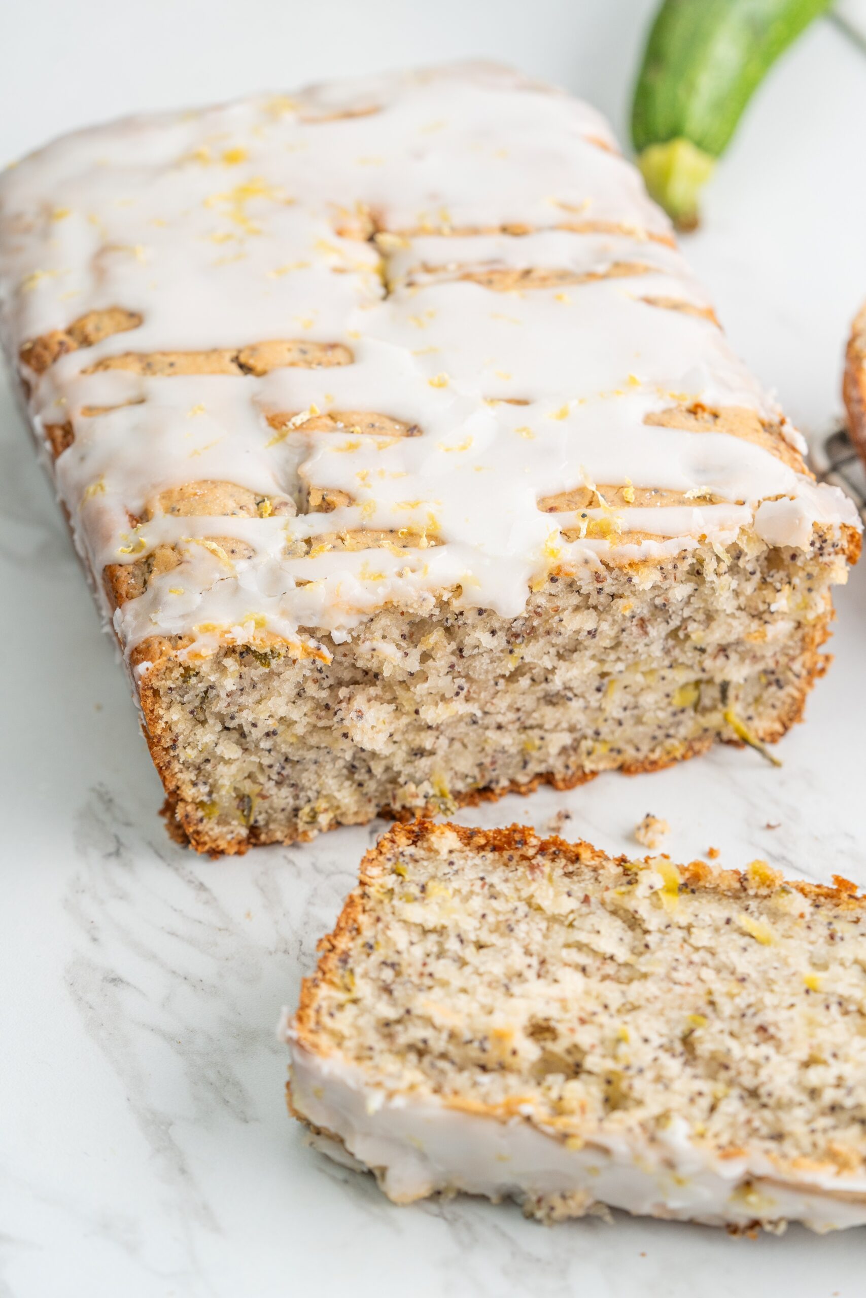 vegan lemon poppyseed zucchini bread recipe