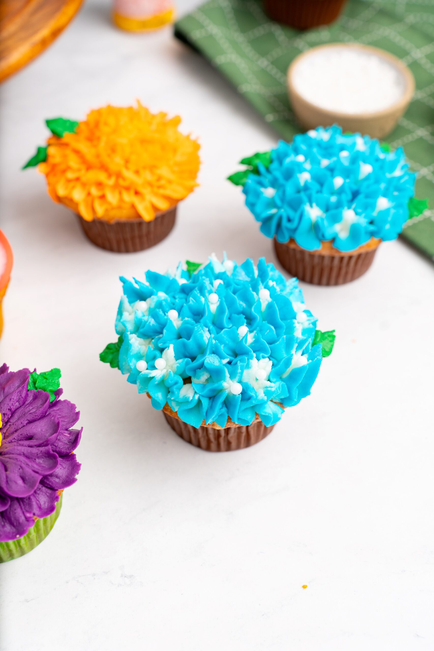 bouquet of cupcakes