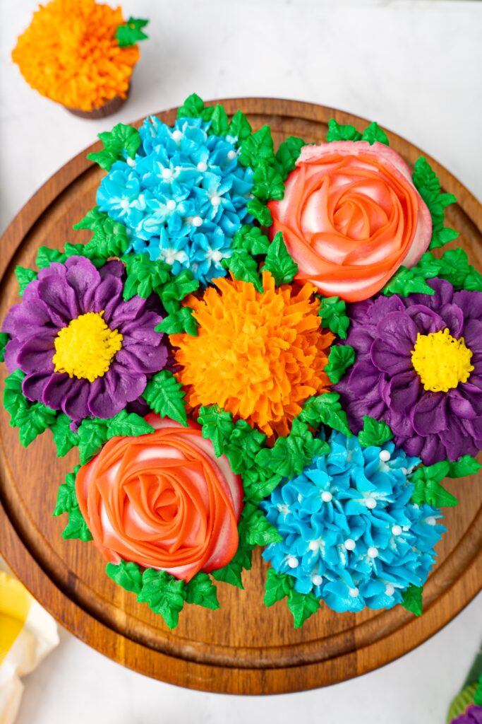 Floral Cupcake Bouquet