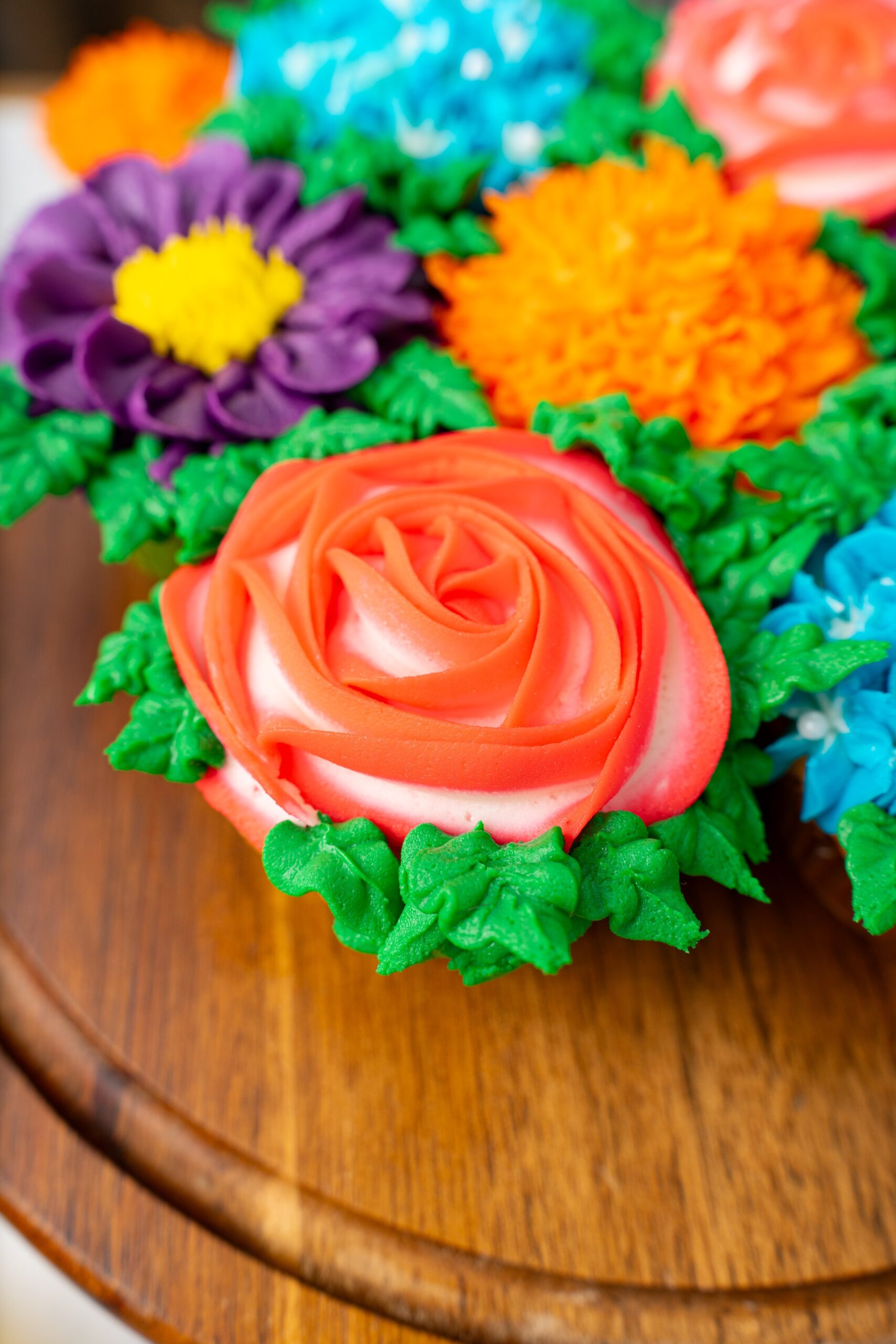 bouquet of cupcakes