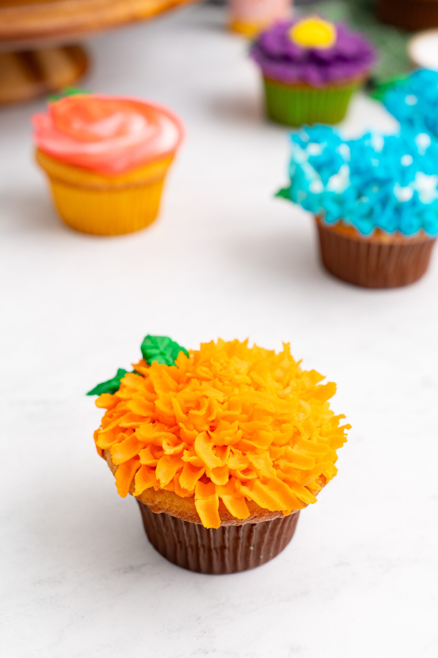 cupcake flower bouquet