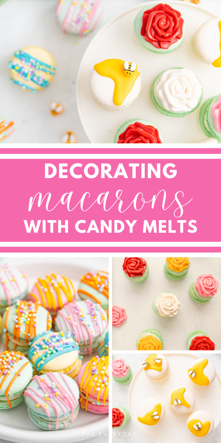 Macaron Decorating Ideas: 3 Ways to Decorate Macarons with Candy Melts