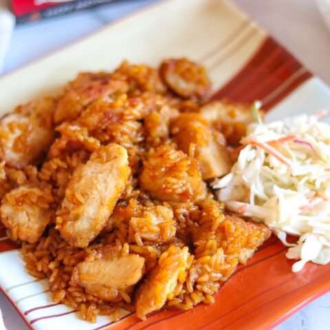 Nashville Hot Honey Chicken with Rice