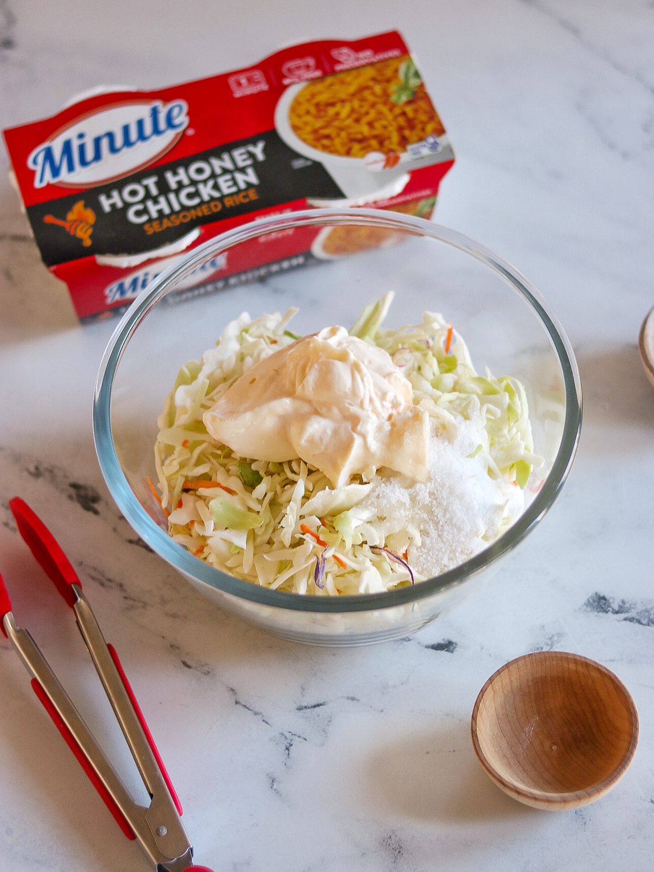 hot honey chicken tenders recipe with cole slaw