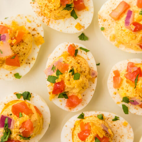 Taco Deviled Eggs