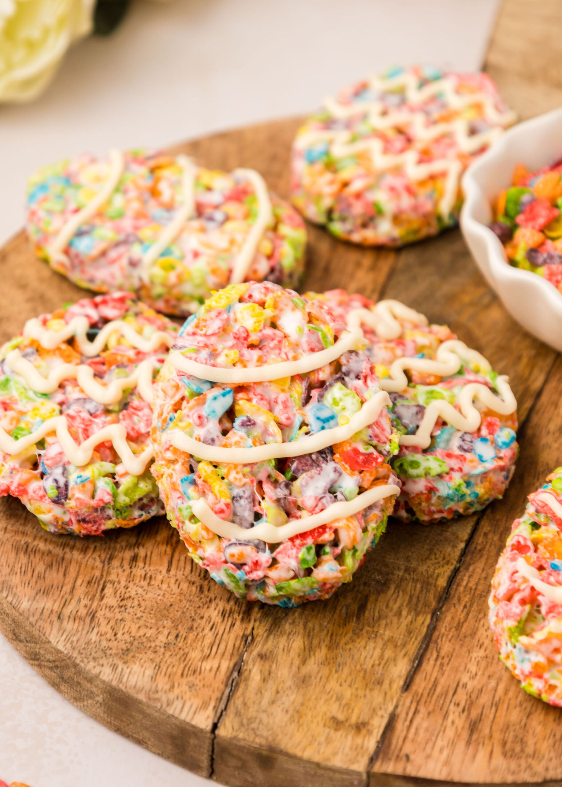 Easter Fruity Pebbles Treats recipe