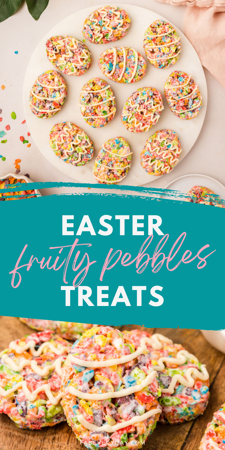 Easter Fruity Pebbles Treats recipe