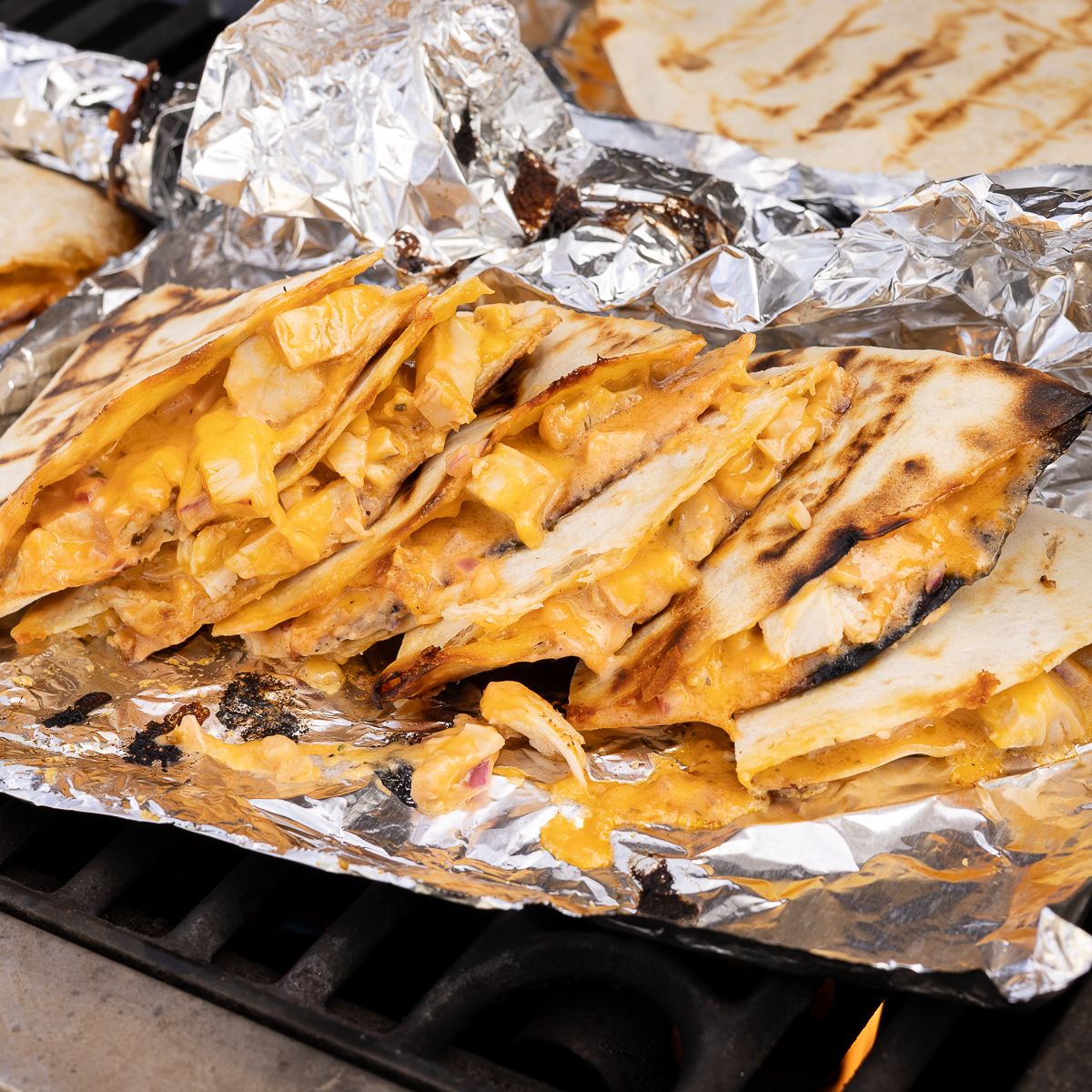 recipe for chicken quesadillas on the grill