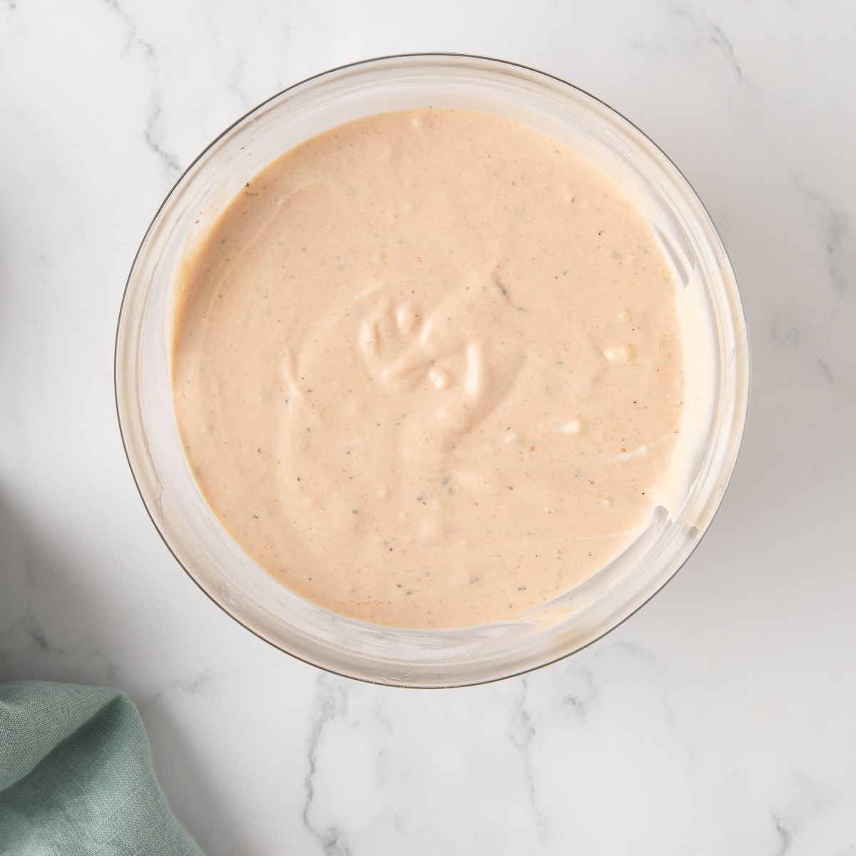 homemade BBQ ranch sauce