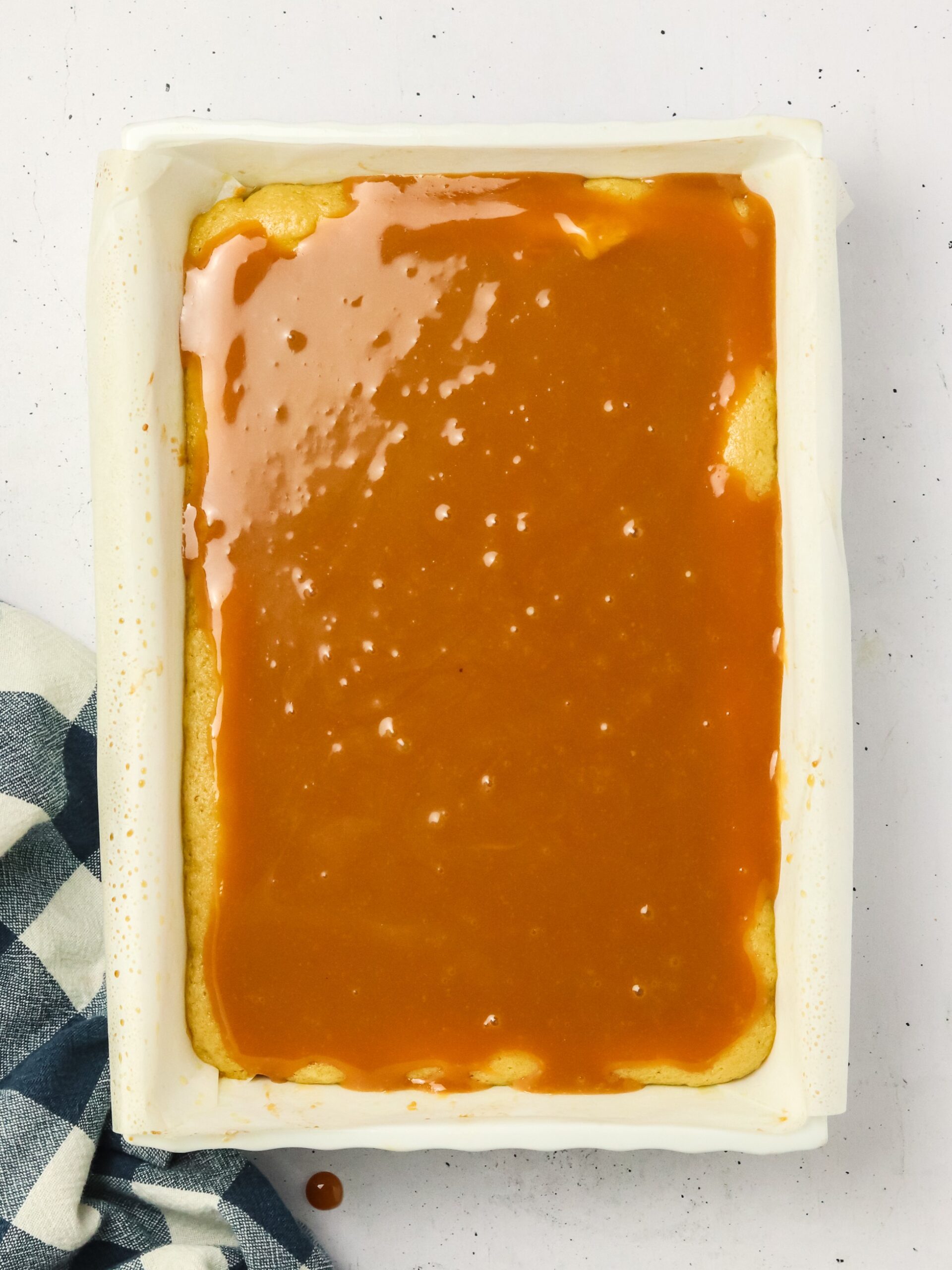 dulce de leche blondie recipe