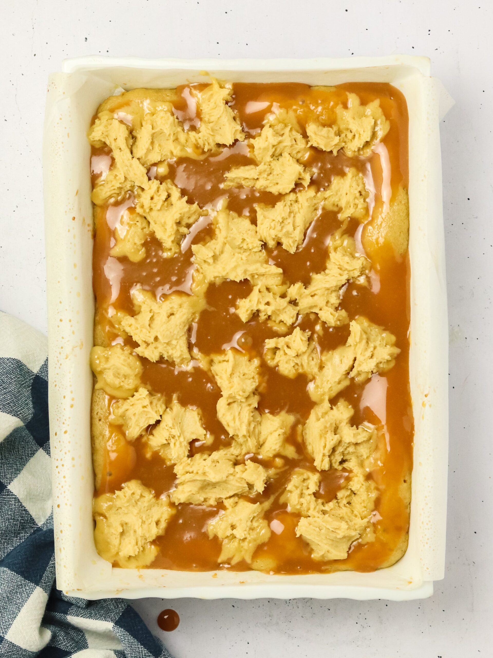 caramel blondies recipe