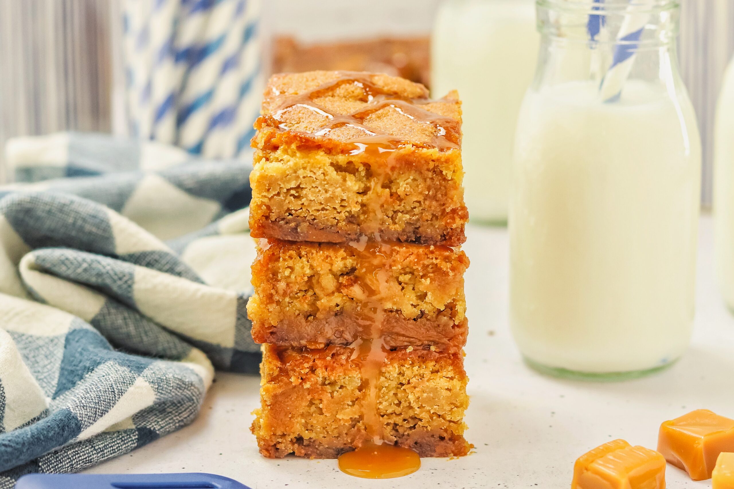 dulce de leche bars