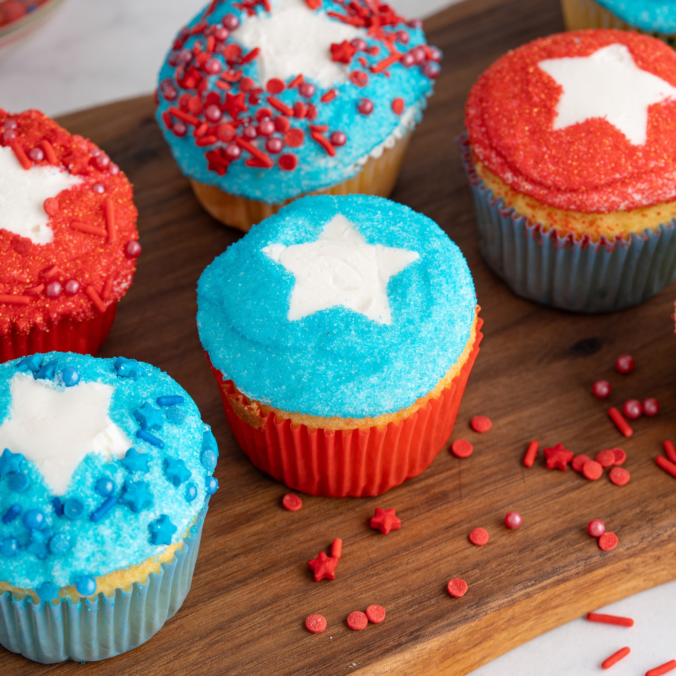 4th of July cupcake ideas