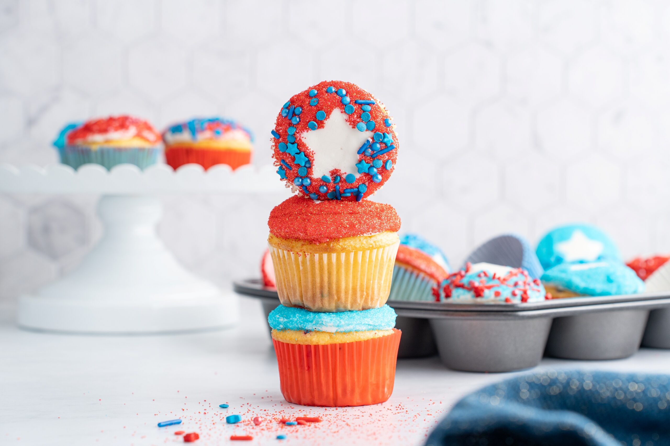patriotic cupcakes for 4th of July