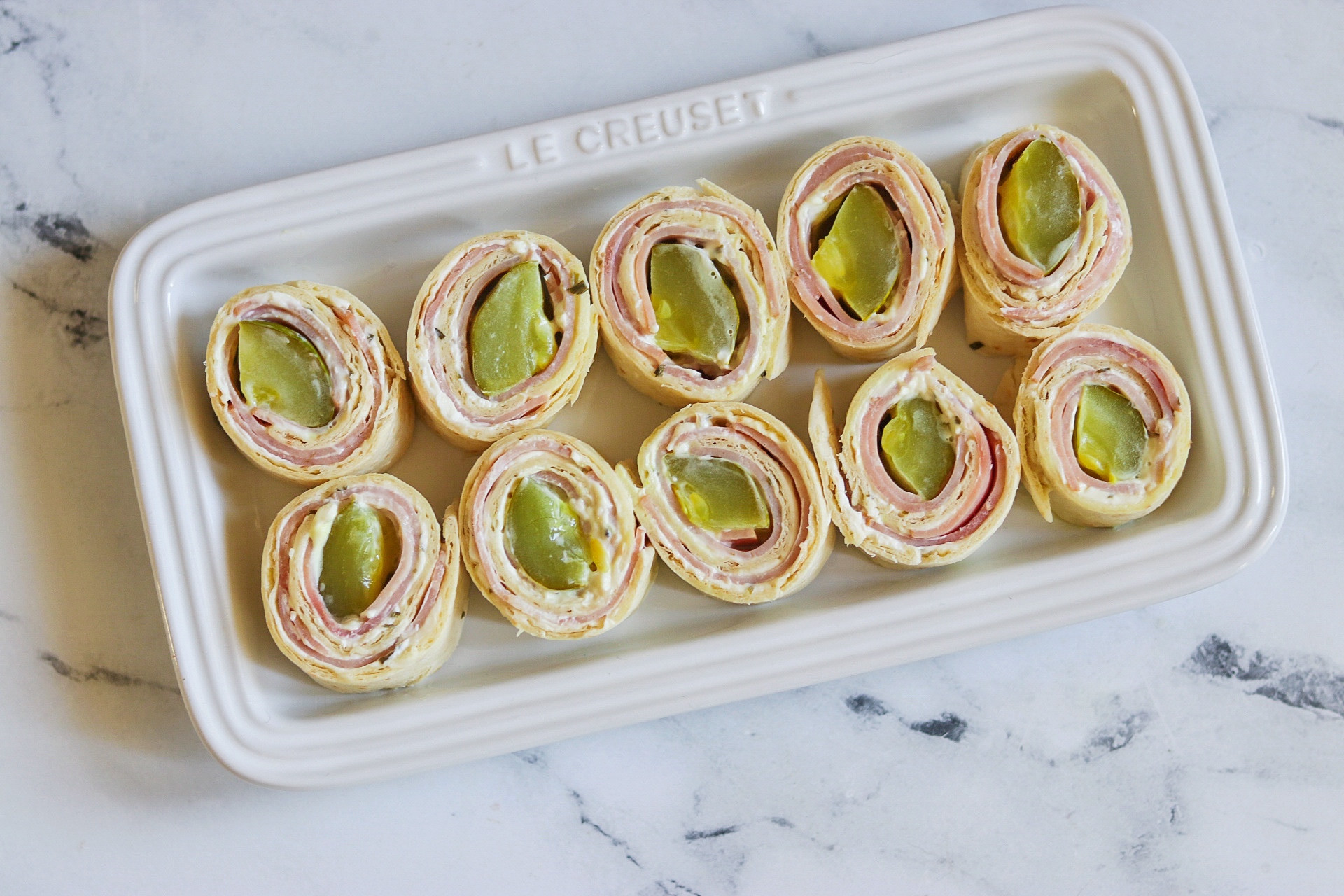 Summer Snacks for Kids: Ham and Pickle Roll-Ups