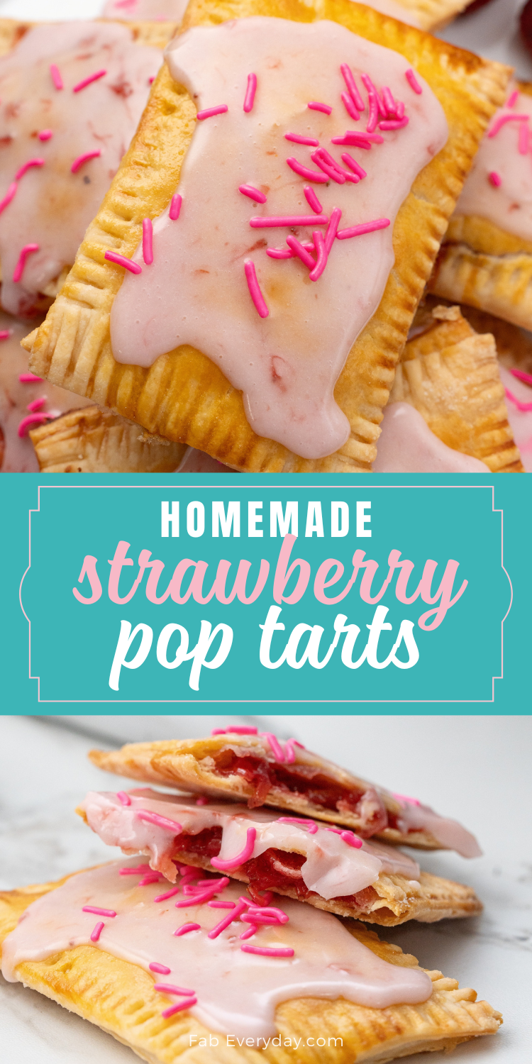 Homemade strawberry Pop Tart recipe