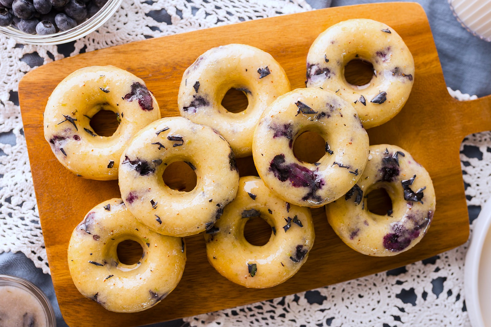 blueberry cake donut recipes