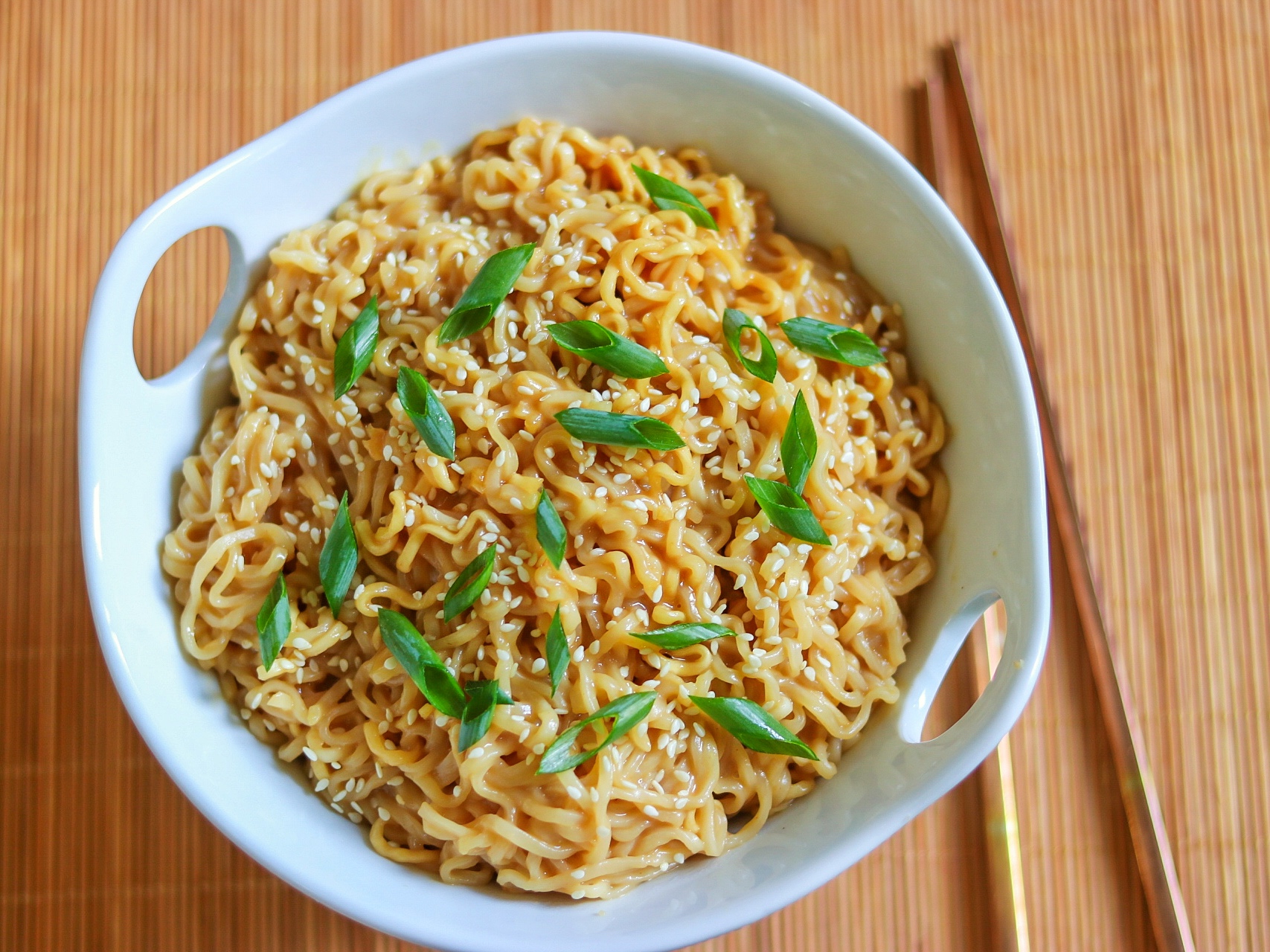 Sesame Peanut Butter Noodles