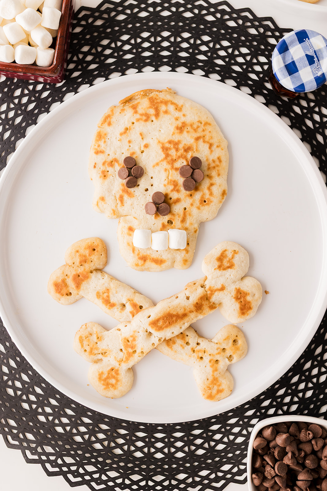 Halloween pancake recipe