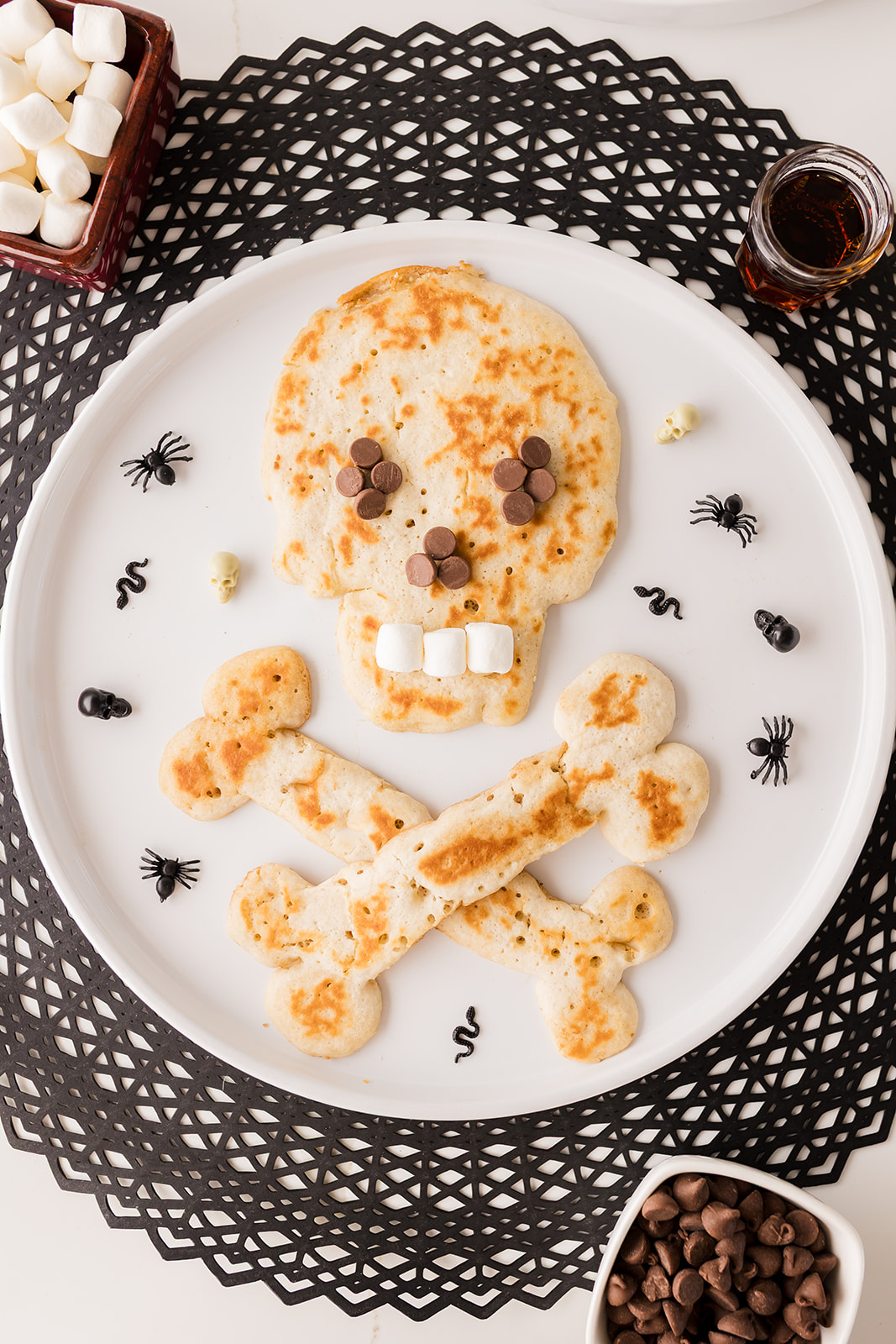 Halloween pancakes