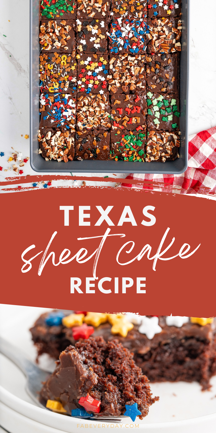 Texas Sheet Cake recipe